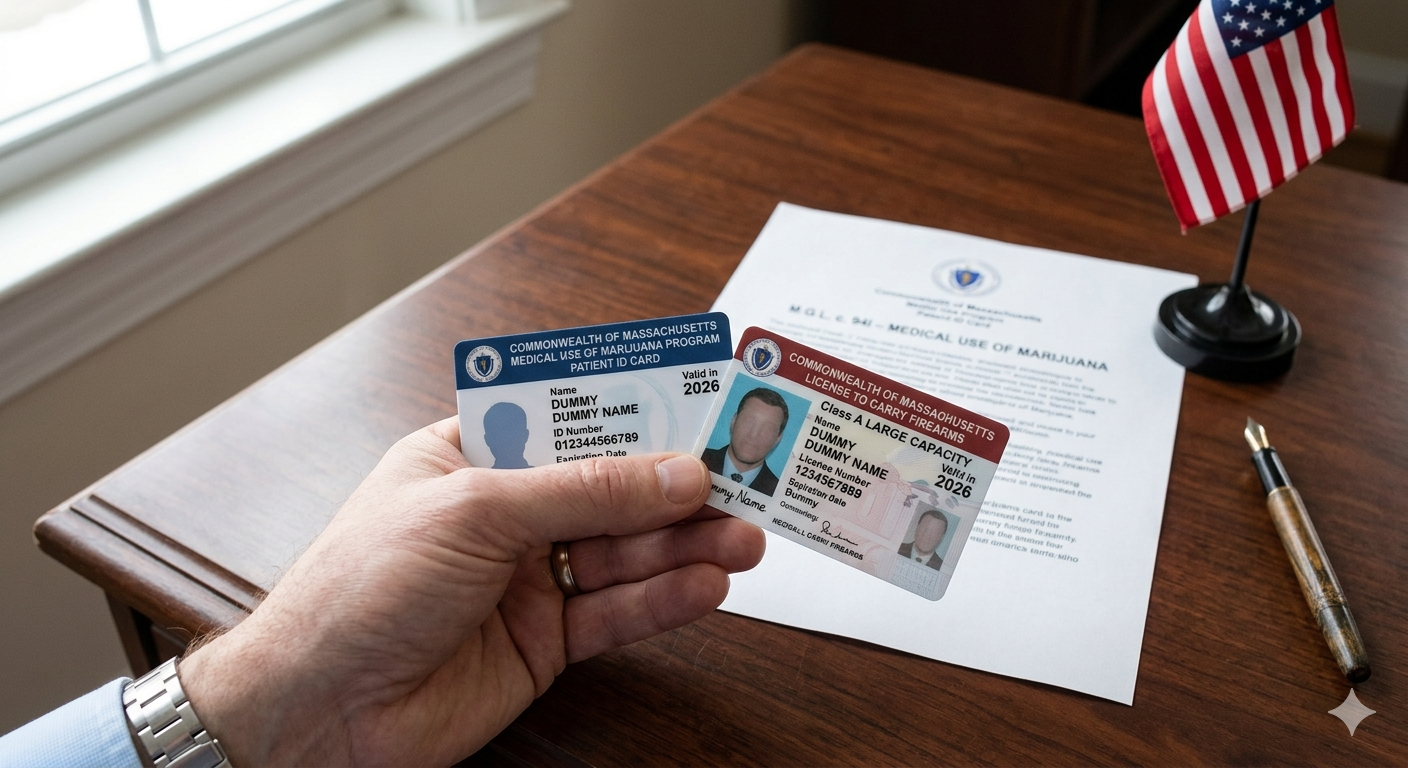 The 2026 Patient’s Guide: Medical Cannabis and Firearm Rights in Massachusetts