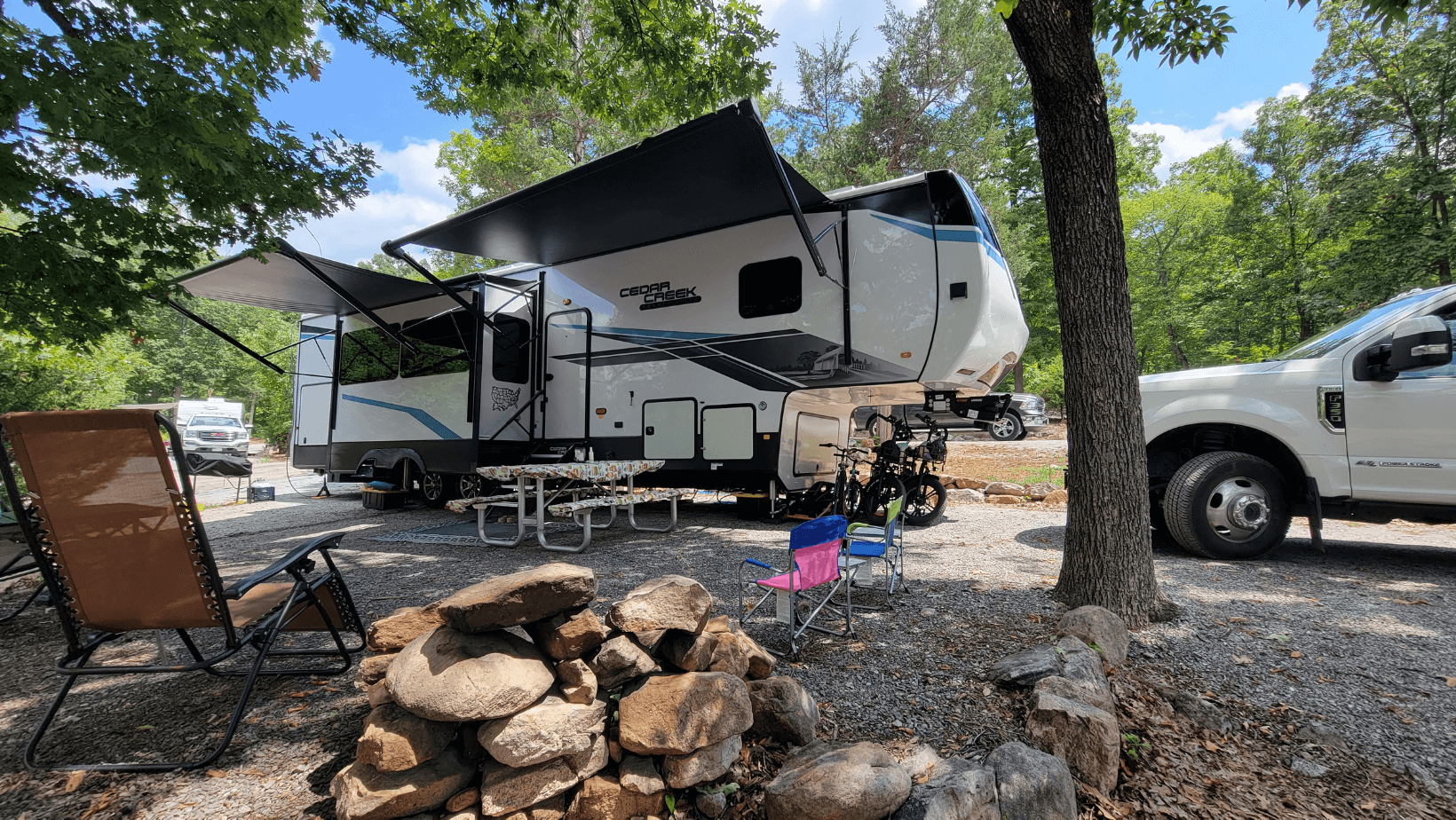 ENDLESS CAVERNS RV RESORT, VA - 4C's in an RV