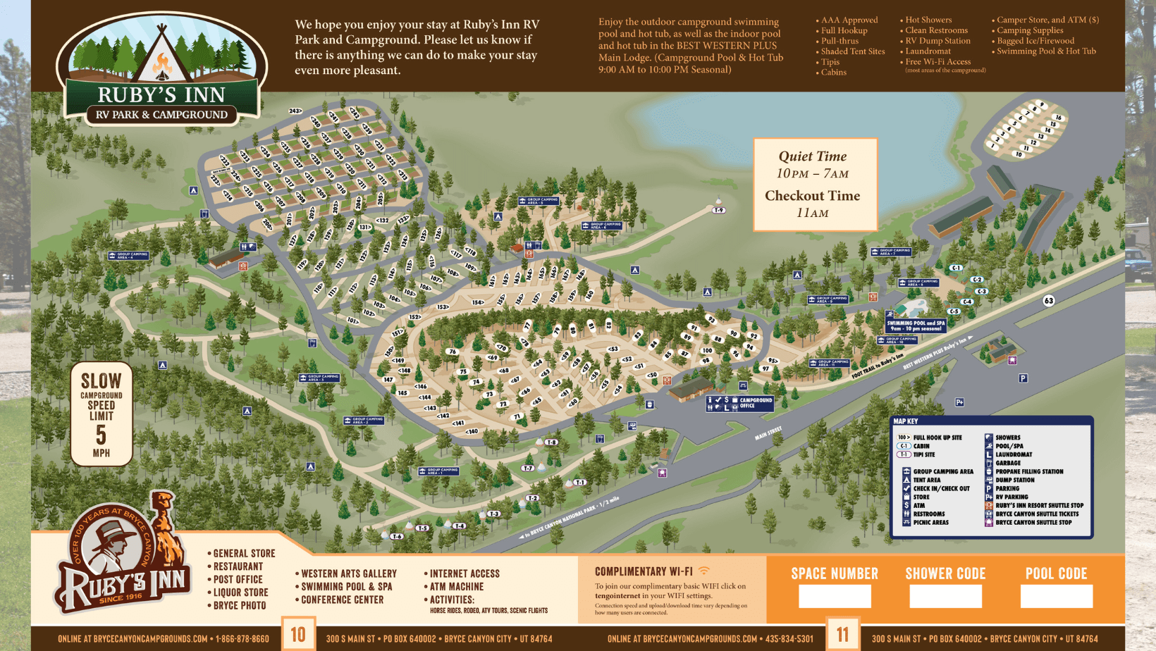 RUBY’S INN RV PARK & CAMPGROUND, UT - 4C's in an RV