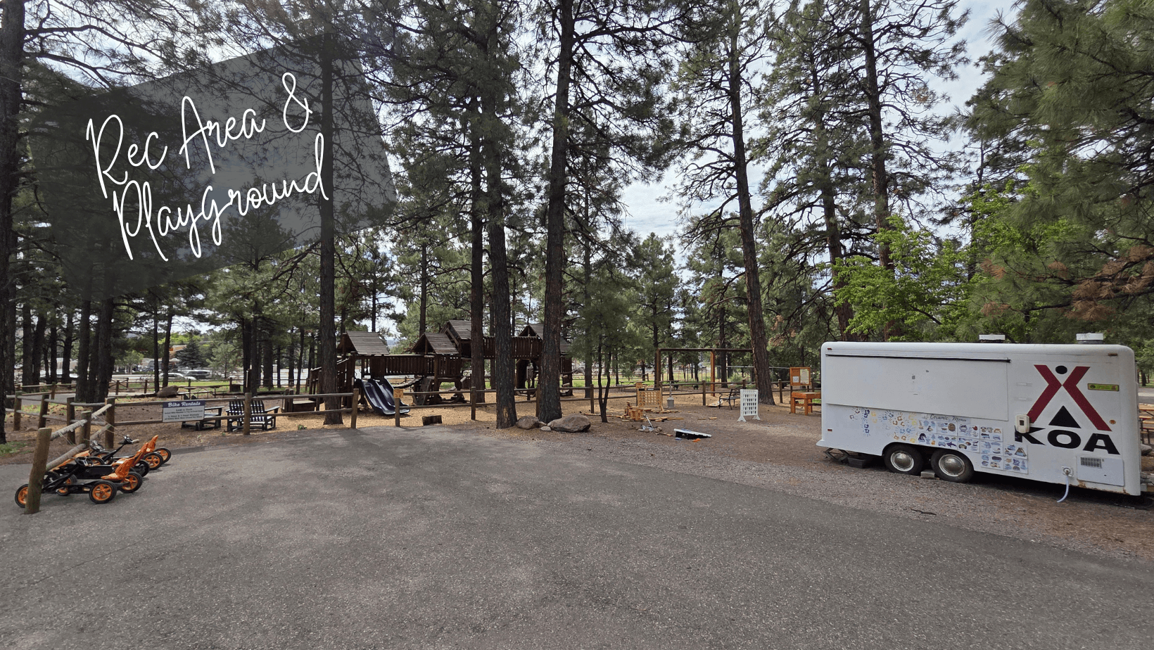 FLAGSTAFF KOA HOLIDAY, AZ - 4C's in an RV