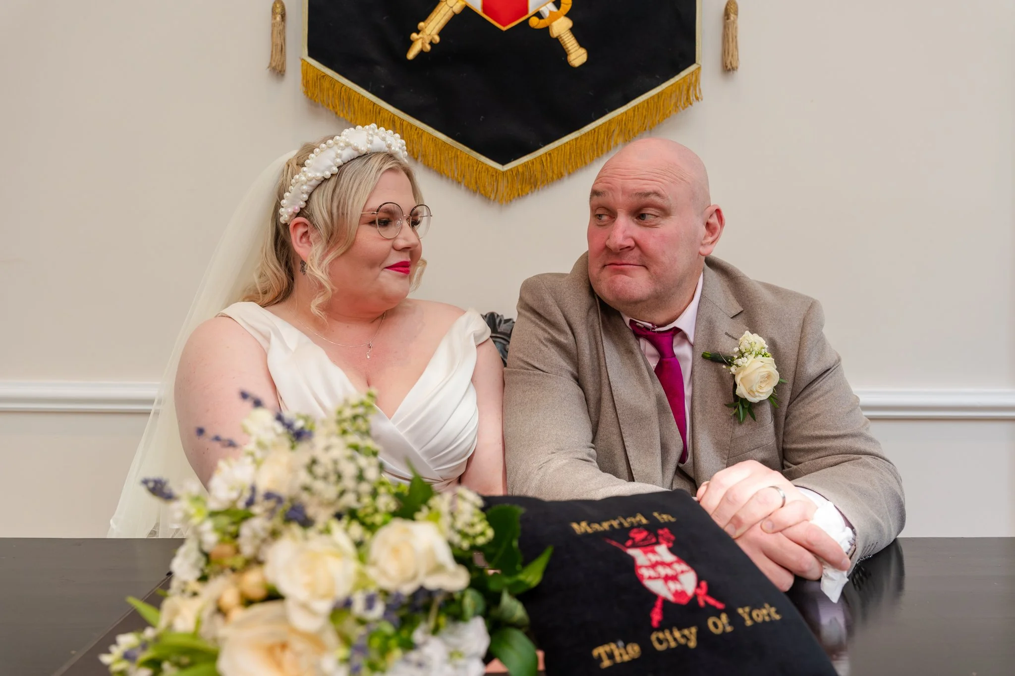 The newlyweds