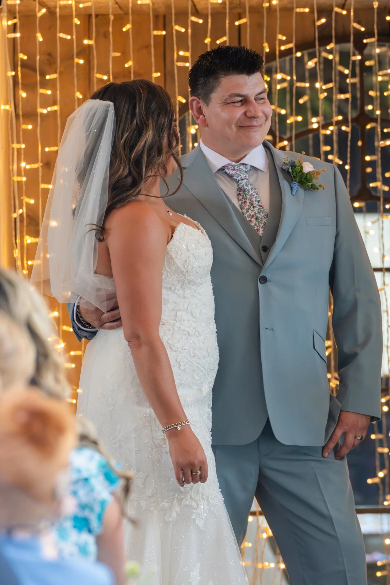 The happy couple
