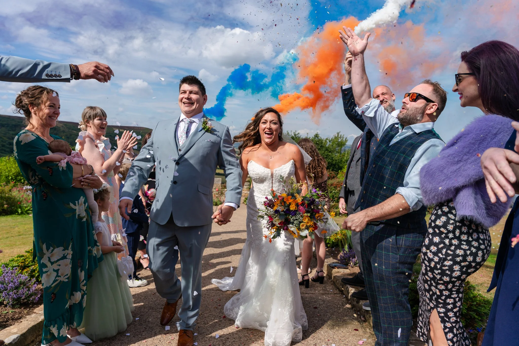 Confetti and Smoke!