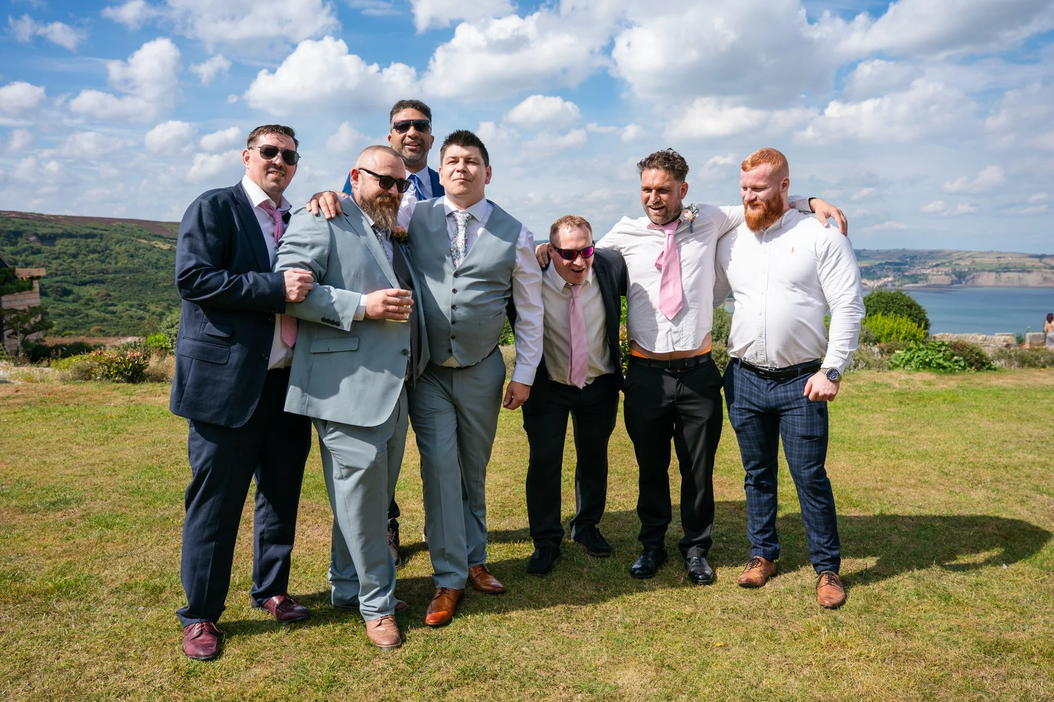 The Groomsmen and Groom