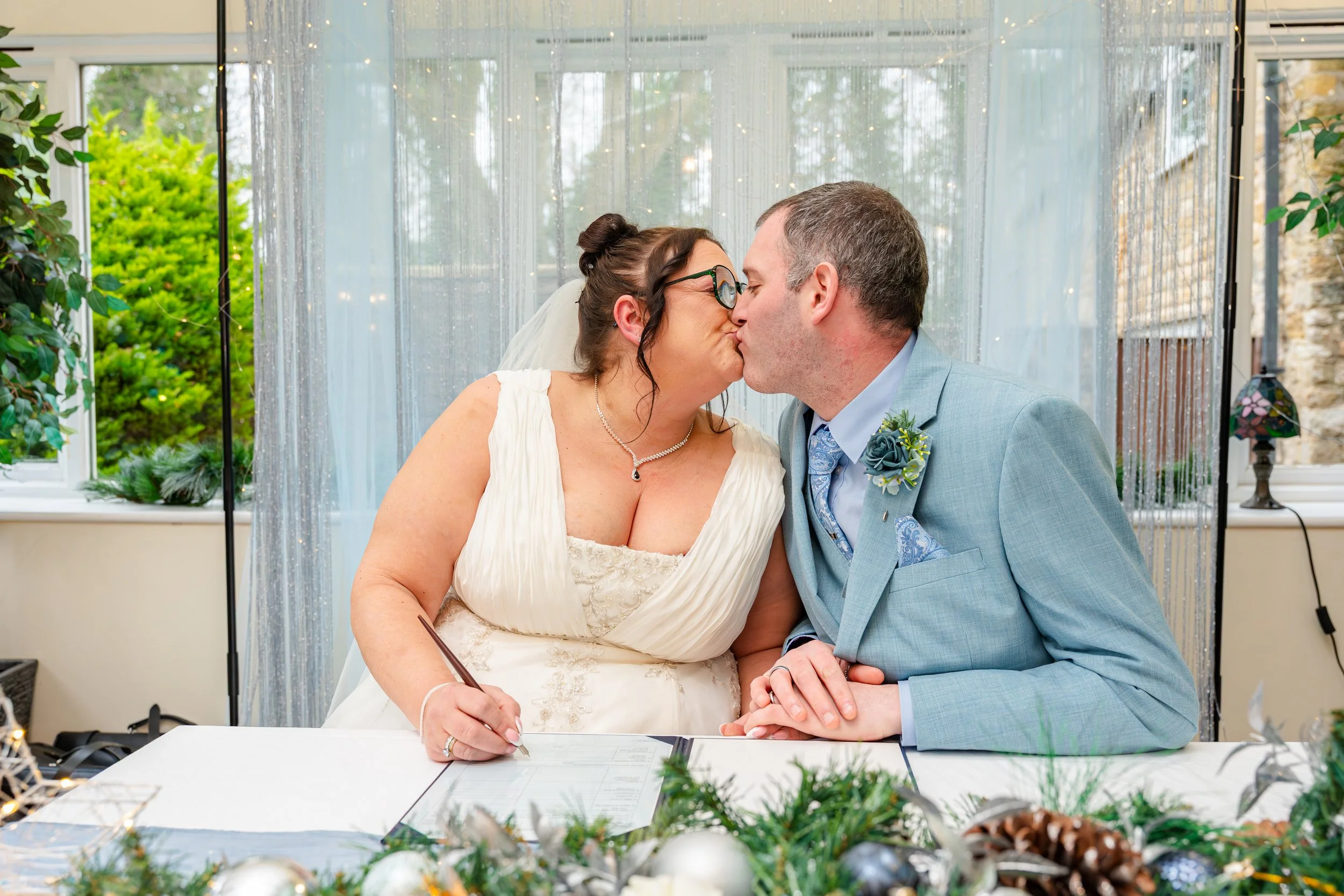 Lynsey and Mike at Ayton Lodge