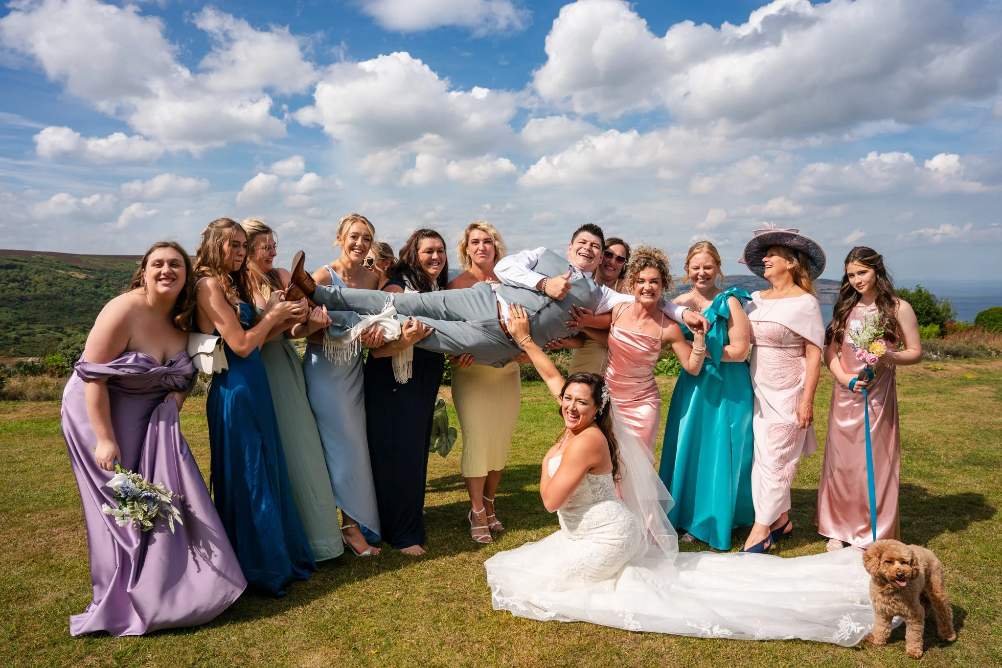 The strong Bridal party