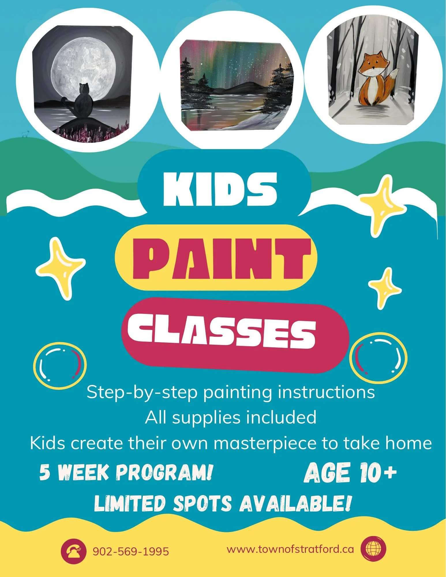 Kids Paint Class in Stratford!