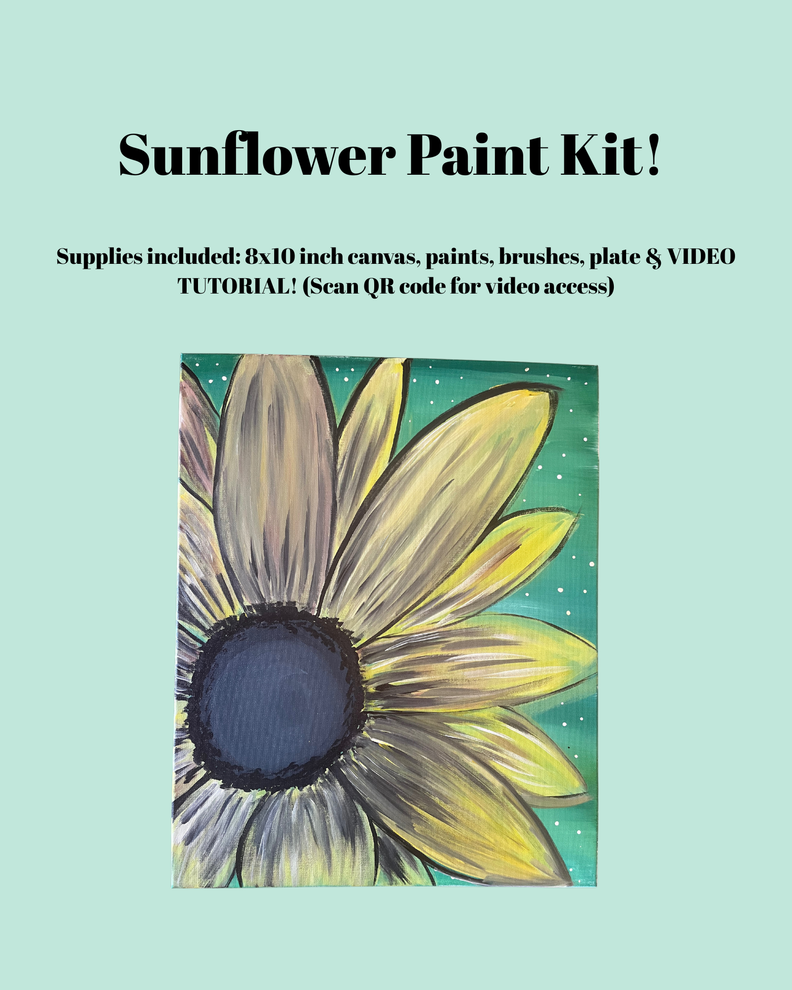 Sunflower Paint Kit!