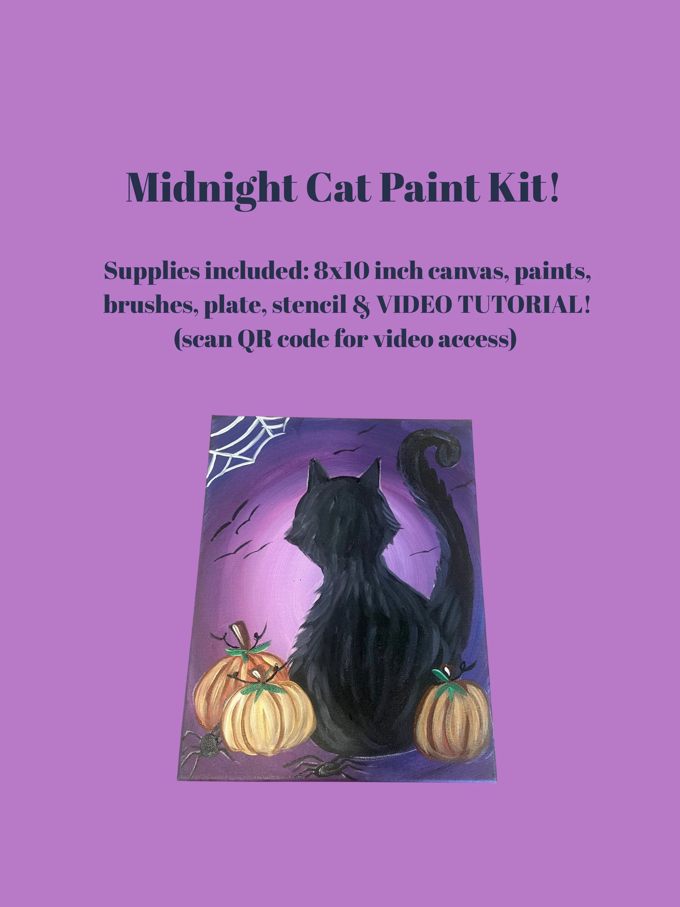 Midnight Cat Paint Kit!