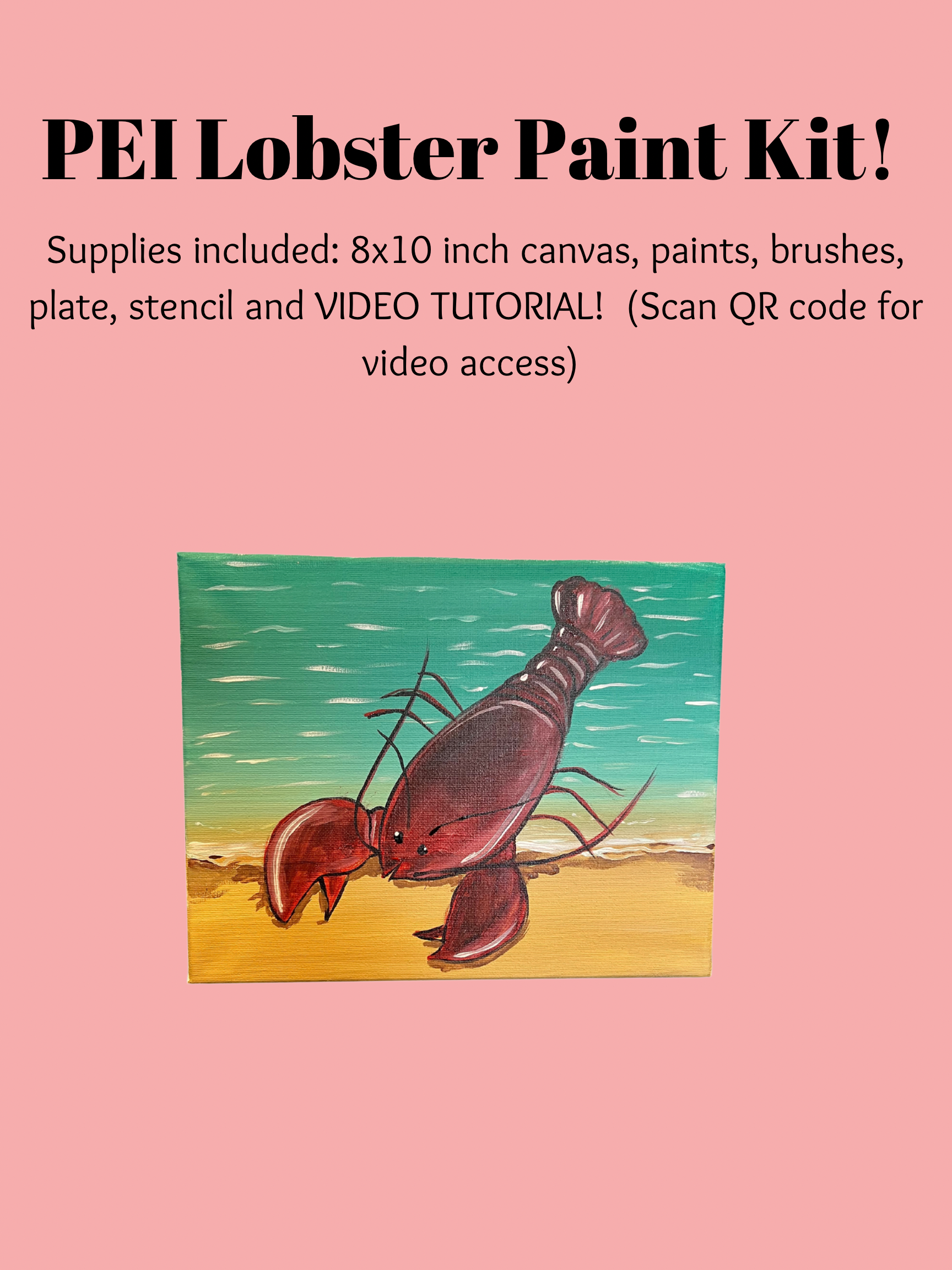 PEI Lobster Paint Kit!