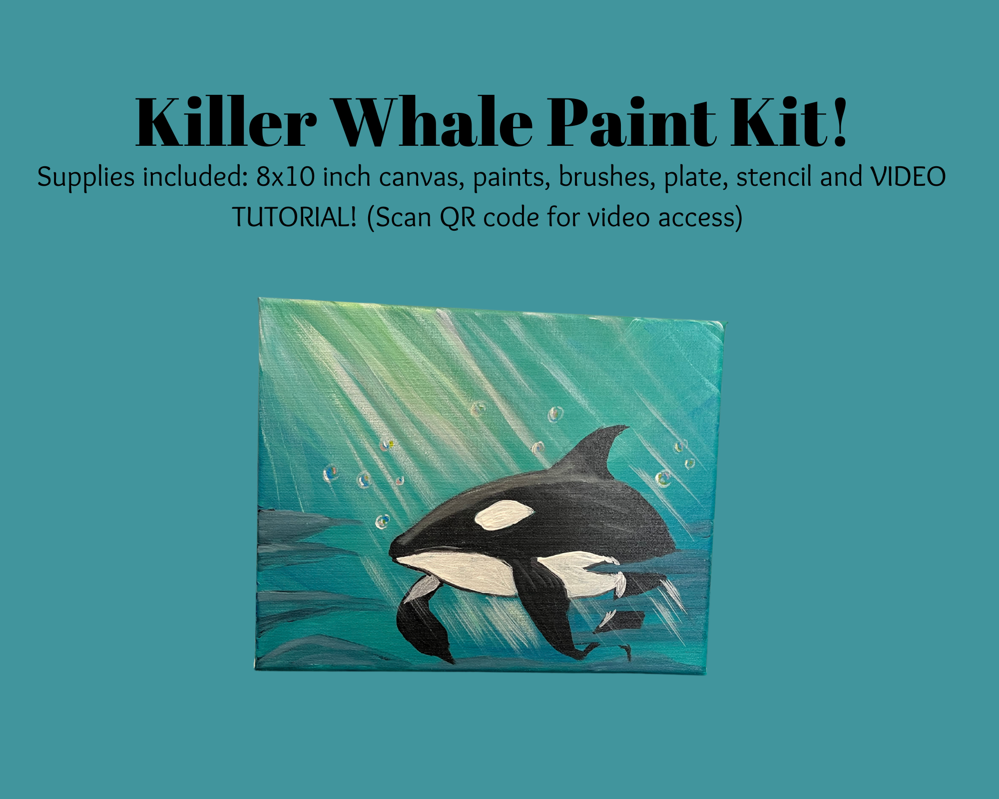 Killer Whale Paint Kit!