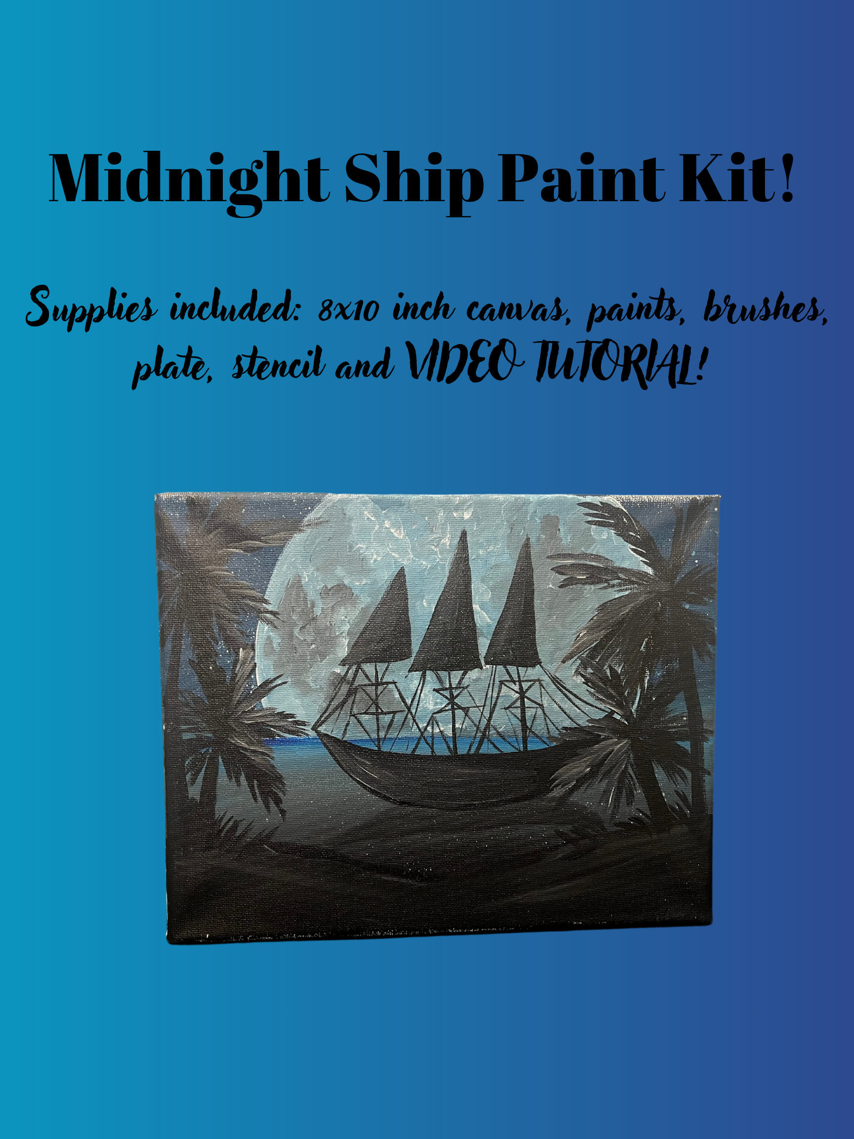 Midnight Ship Paint Kit!