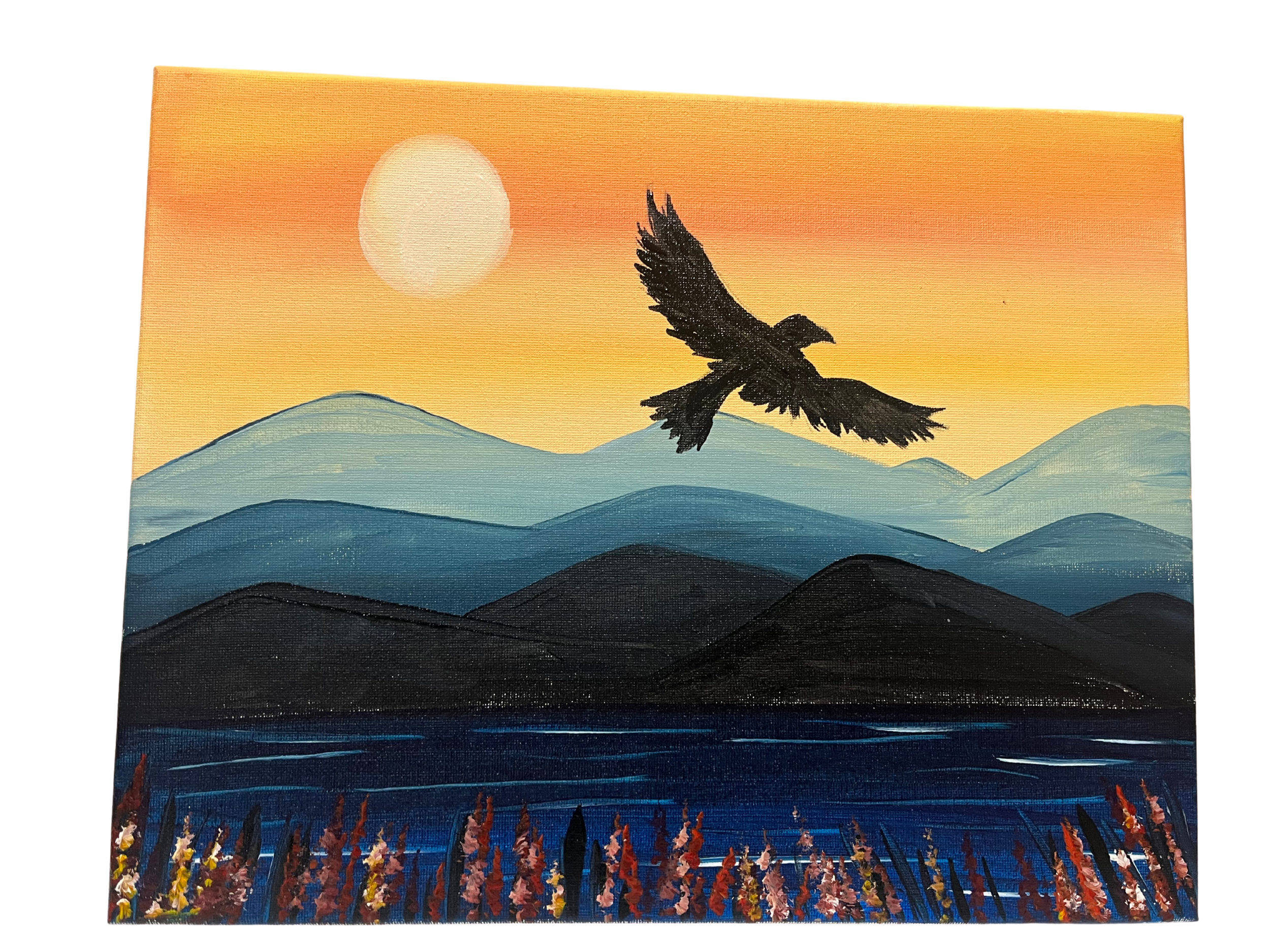 Eagle at Sunset Tutorial
