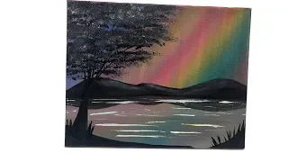 Colourful Northern Lights Tutorial