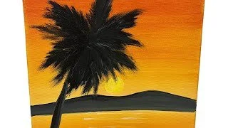 Tropical Sunset Tutorial