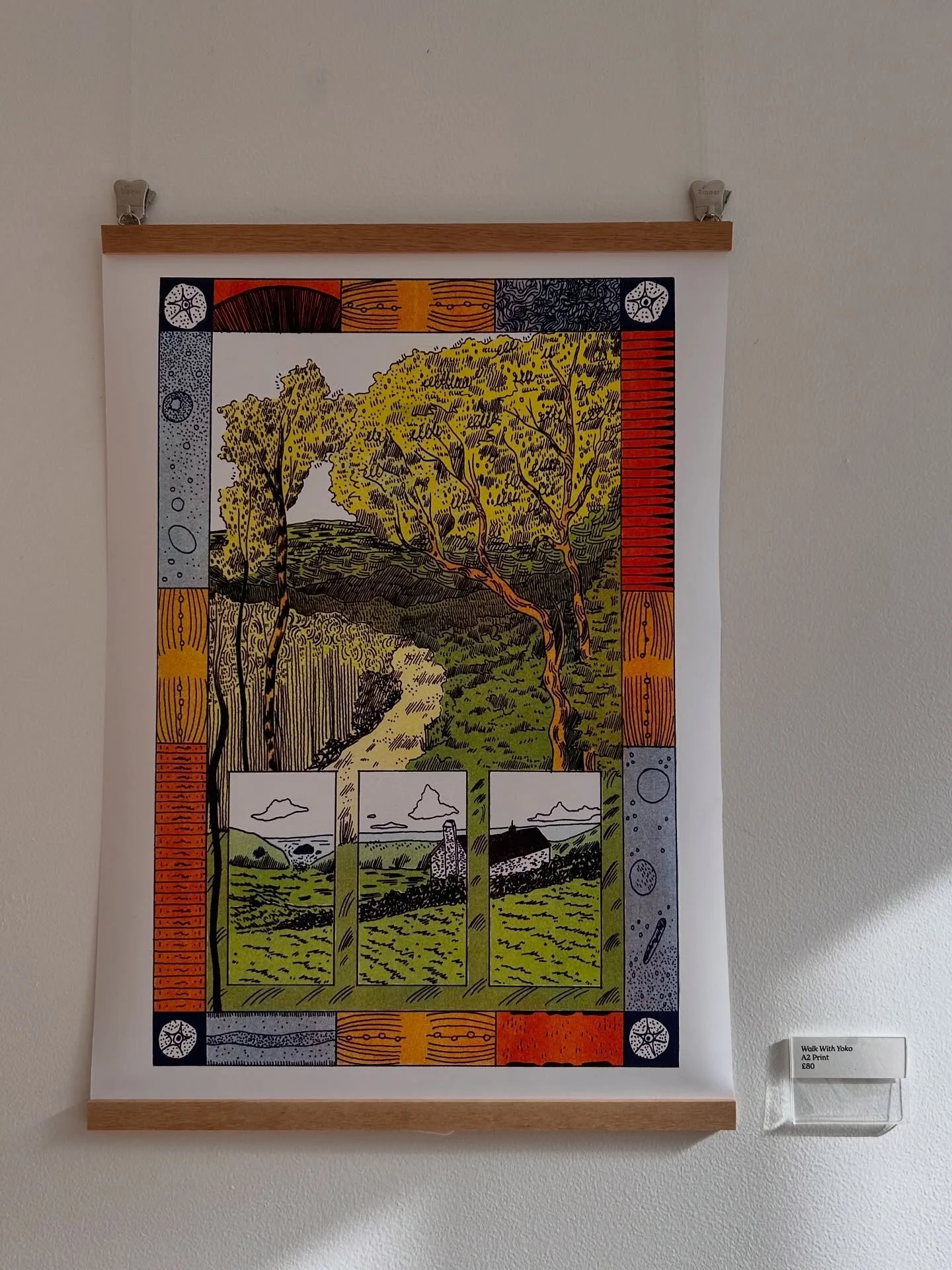 a little look at the work i have in the Eutierria exhibition at Sixteen Gallery created by @roxi__mia, @holly_levy_so_art, @sfoxcreative and i. 

we each created work based on feeling connected to nature and alongside this i made a guide. my work isn