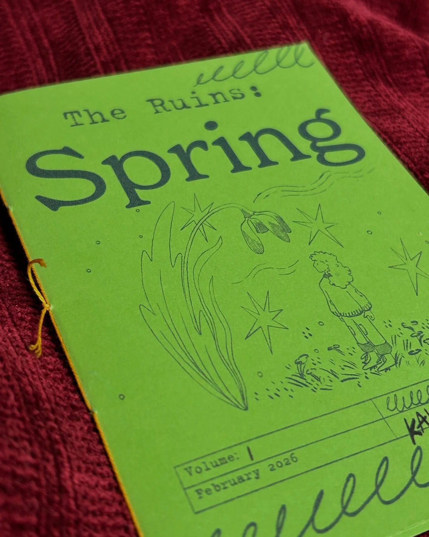 a little look at the ruins: spring. a fictional publication from an island nicknamed the ruins, this is a project i am enjoying dipping in and out of around my big projects and my job 🌟 more from the ruins coming soon&hellip;