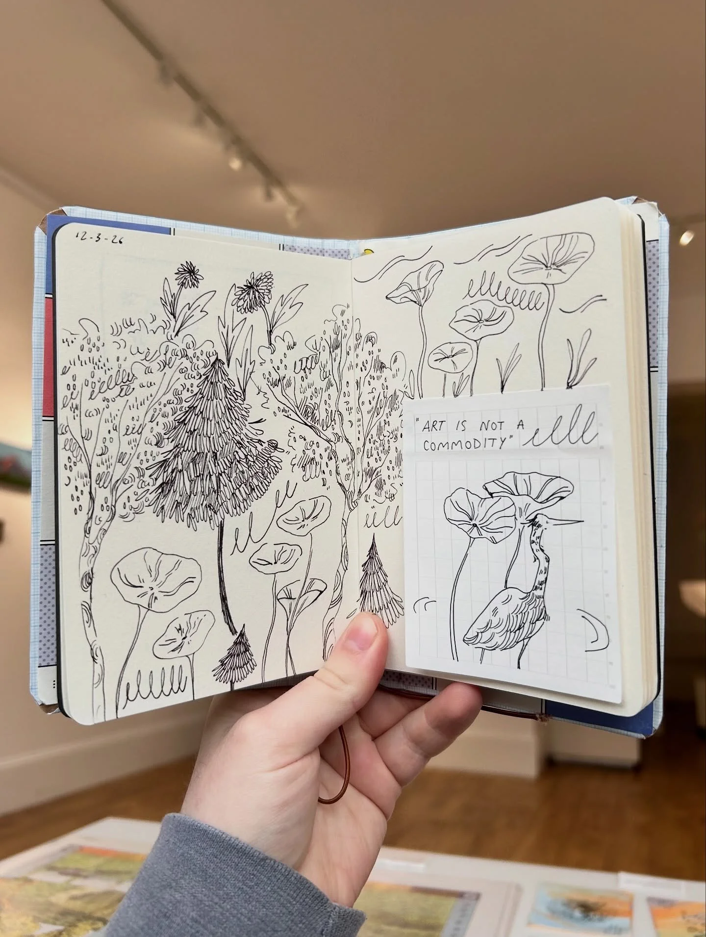 some recent sketchbook scribbles ✏️