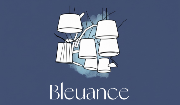 Bleuance - abat-jour