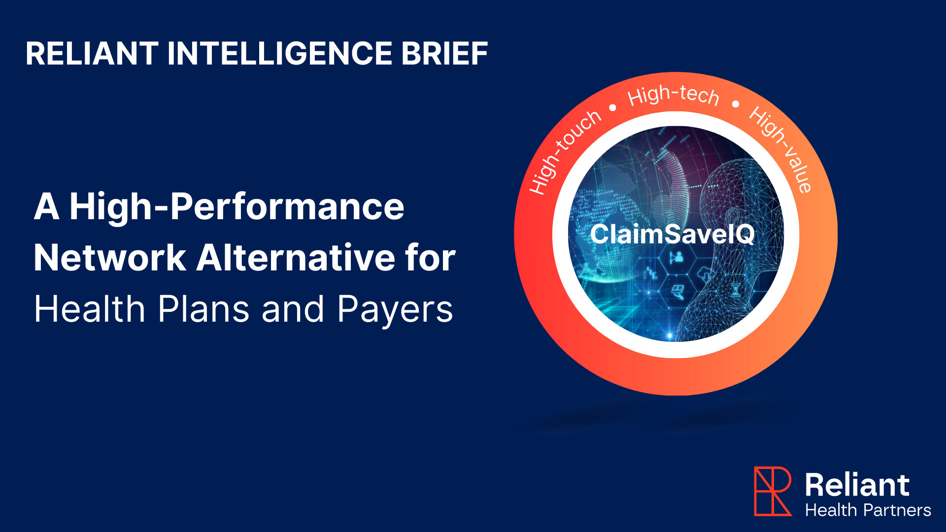 The High-Performance Network Alternative for Health Plans and Payers