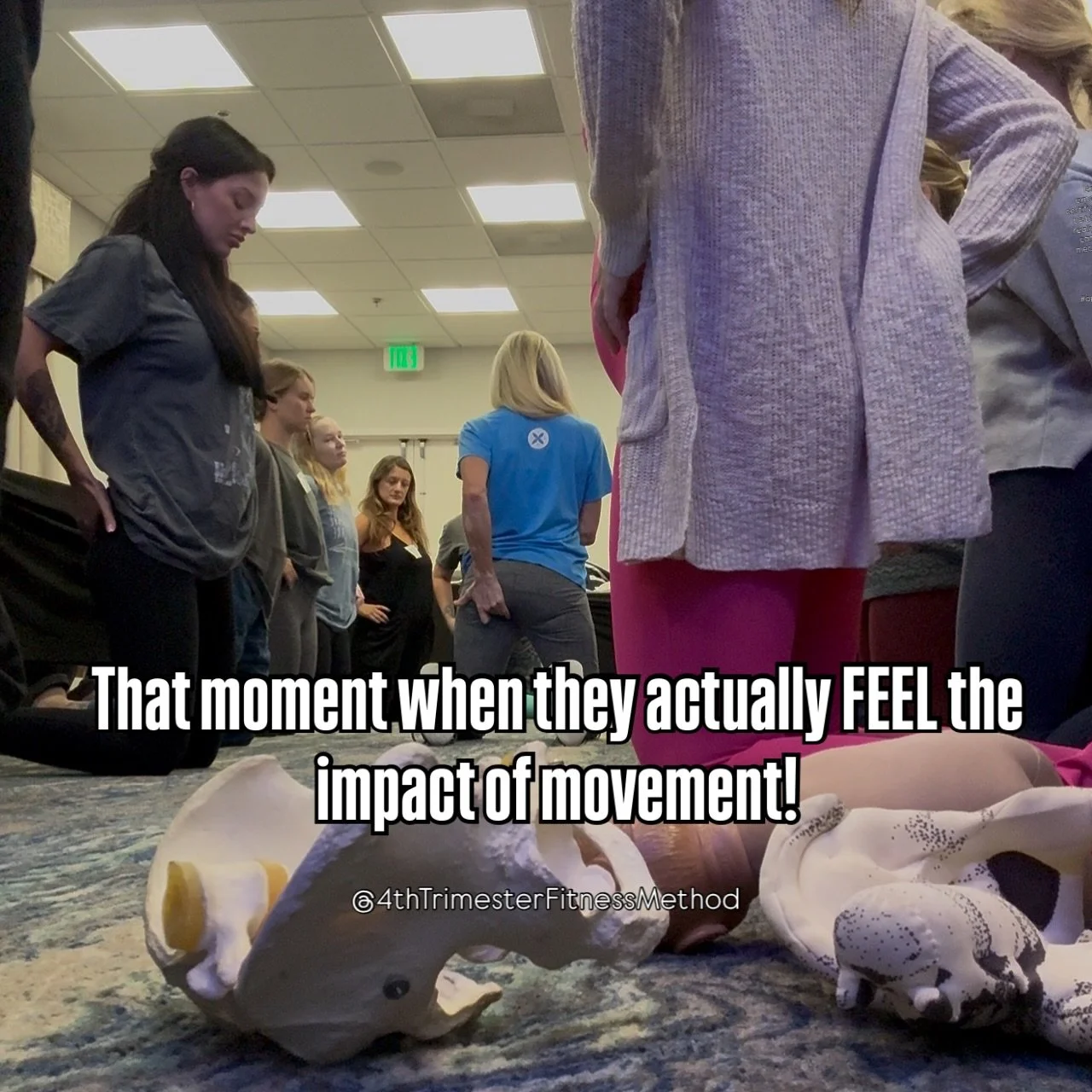 Expect hands on experiences when you certify with 4TFM. Expect to be blown away when you really feel what the pelvis can do! Understanding mechanics is where it&rsquo;s at, Doula Sis!
#pelvicdiameters 
#doulatraining
#opentheinlet
#opentheoutletofthe