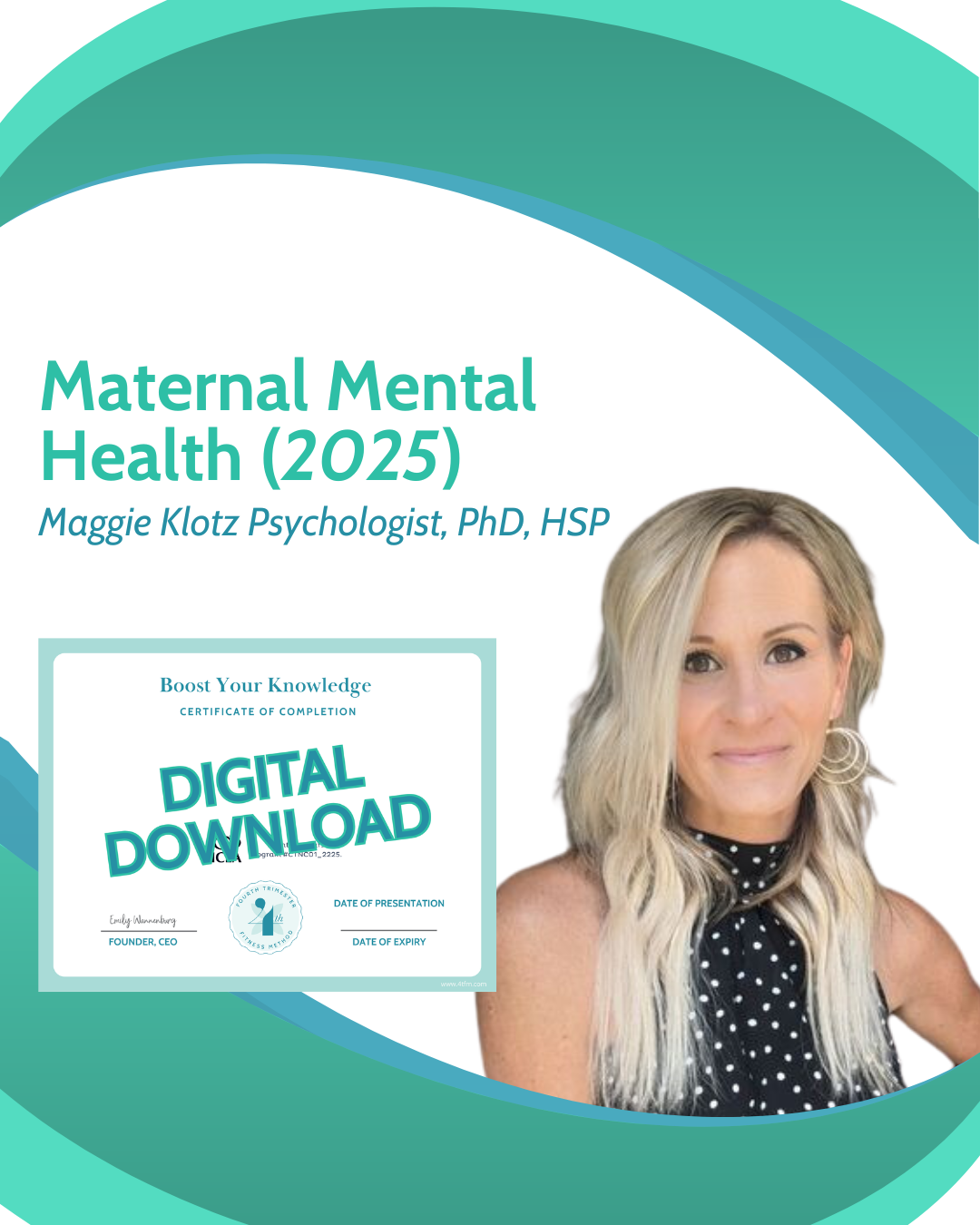 1 CEC | Maternal Mental Health (2025)