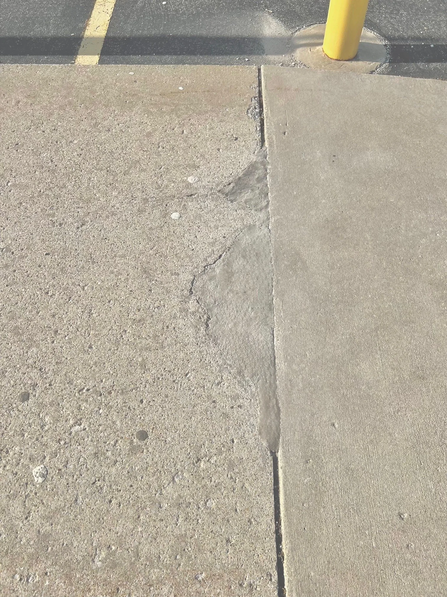 completed patch job with your custom epoxy patch