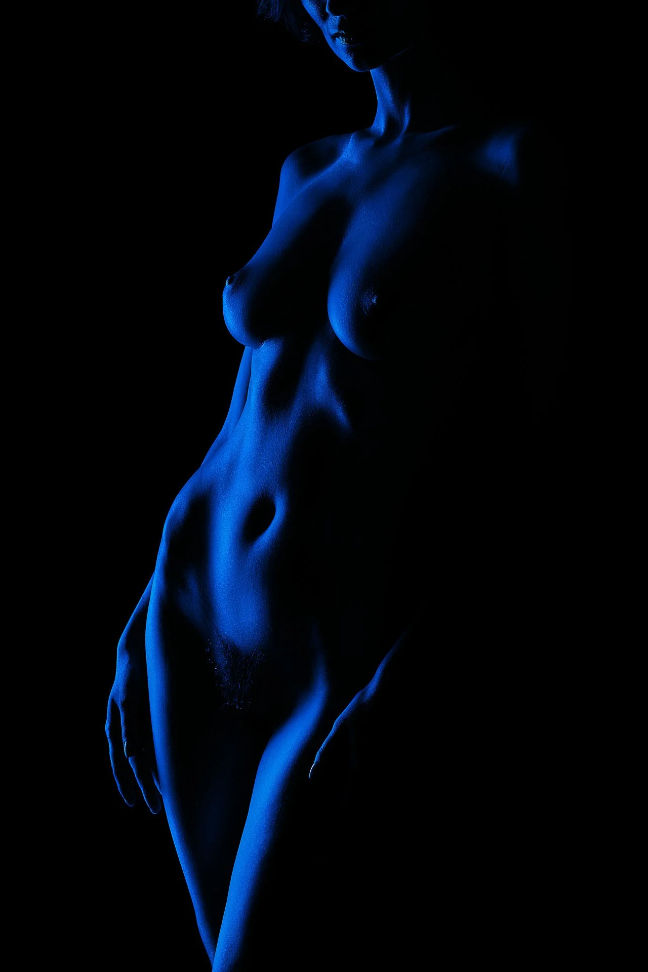 Naaktfotografie met kleurengels