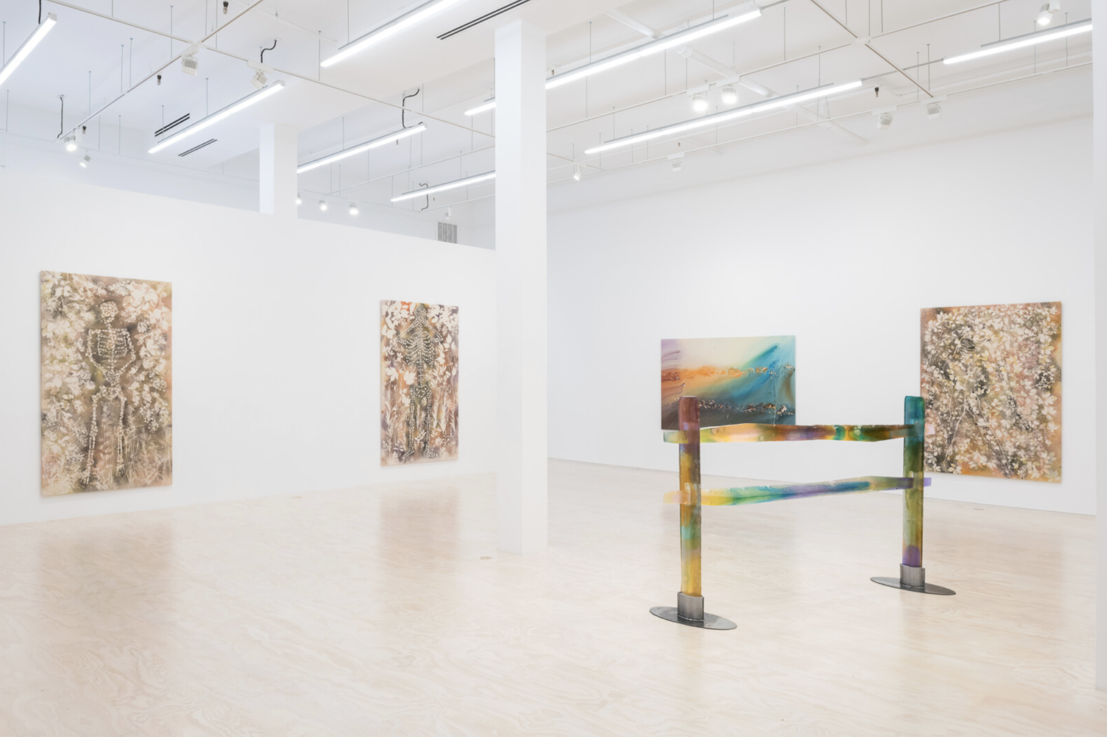 "Between Us Only Light," installation