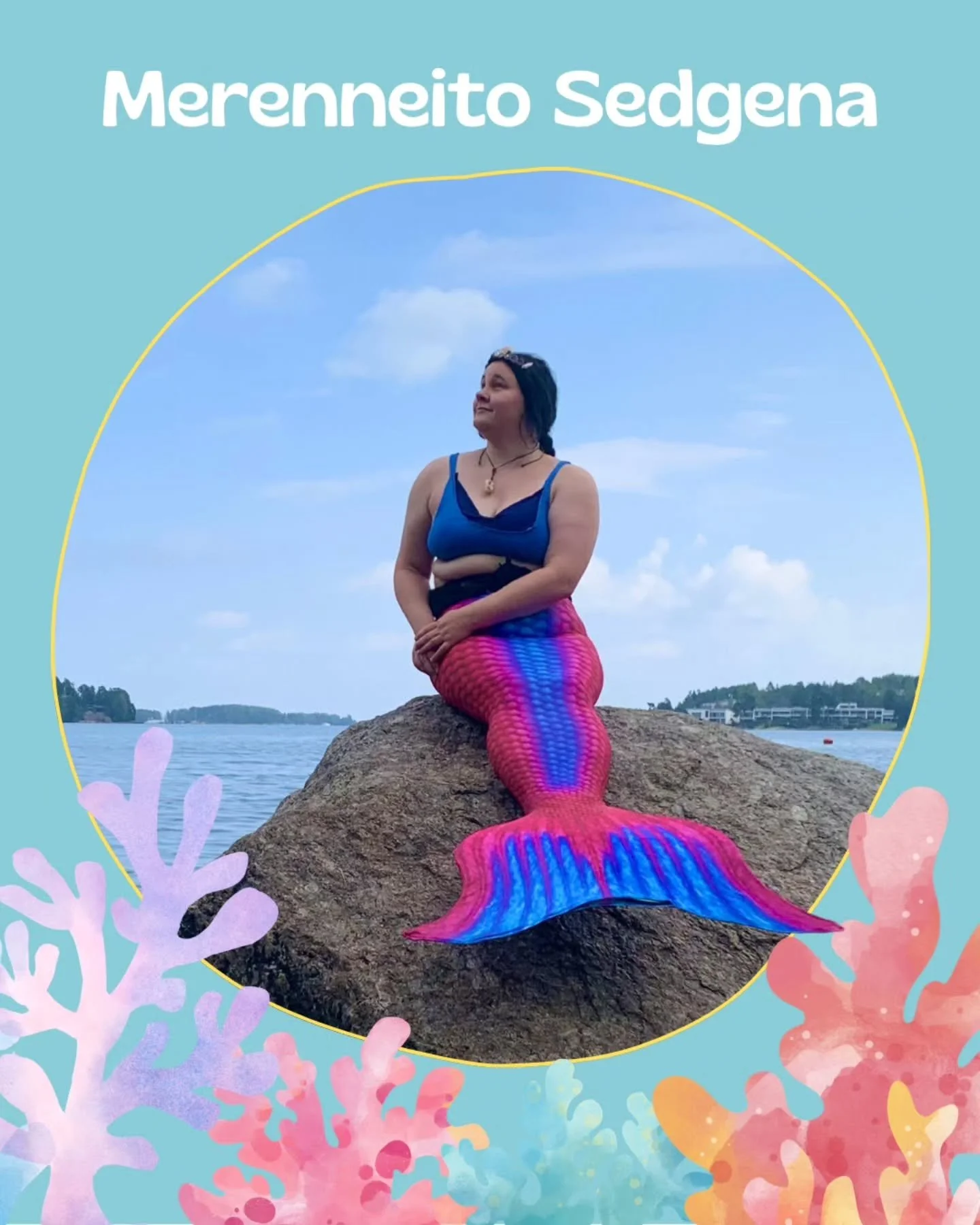 Merenneito Sedgena, tutummin Sanna kastaa ev&auml;&auml;ns&auml; ensi kertaa hallitusvesiin tapahtumatuotantotiimin j&auml;senen&auml;.
Yhdistyksess&auml; h&auml;n haluan pyrki&auml; toimimaan sen puolesta, ett&auml; saisimme erilaisten tapahtumien k