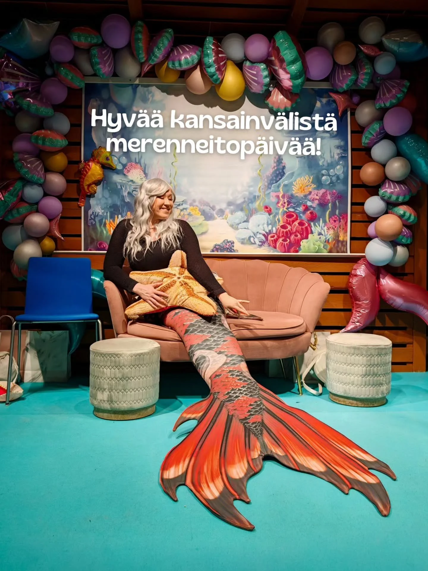 Oikein taianomaista kansainv&auml;list&auml; merenneitop&auml;iv&auml;&auml; kaikille 😍🎉

#internationalmermaidday