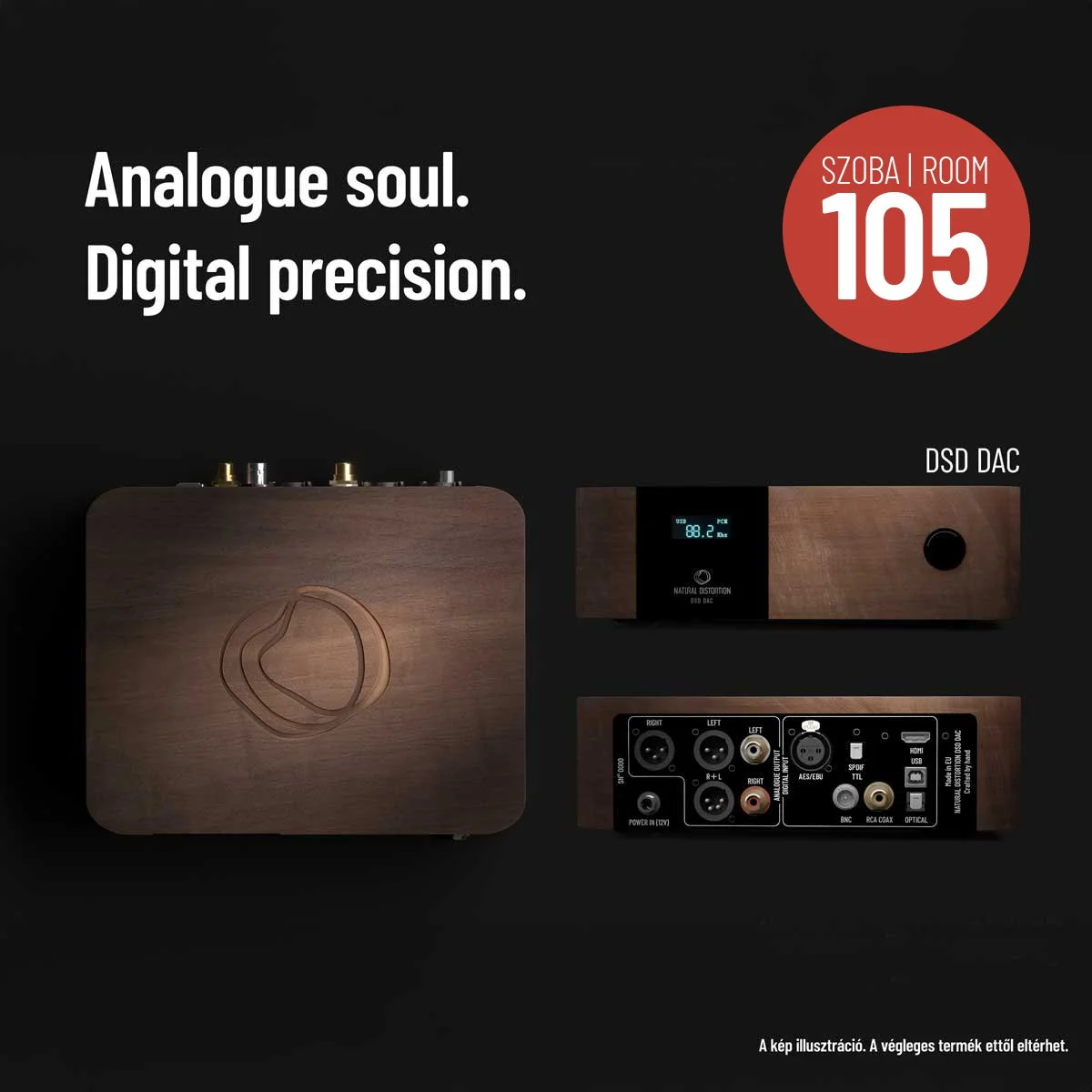 Natural Distortion DSD DAC | 105.