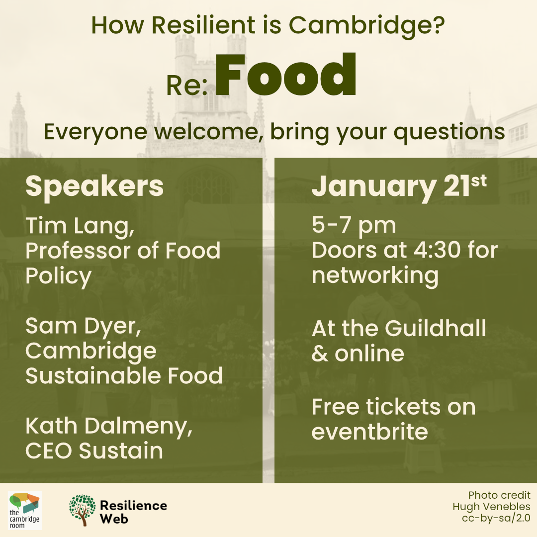 How Resilient is Cambridge: FOOD