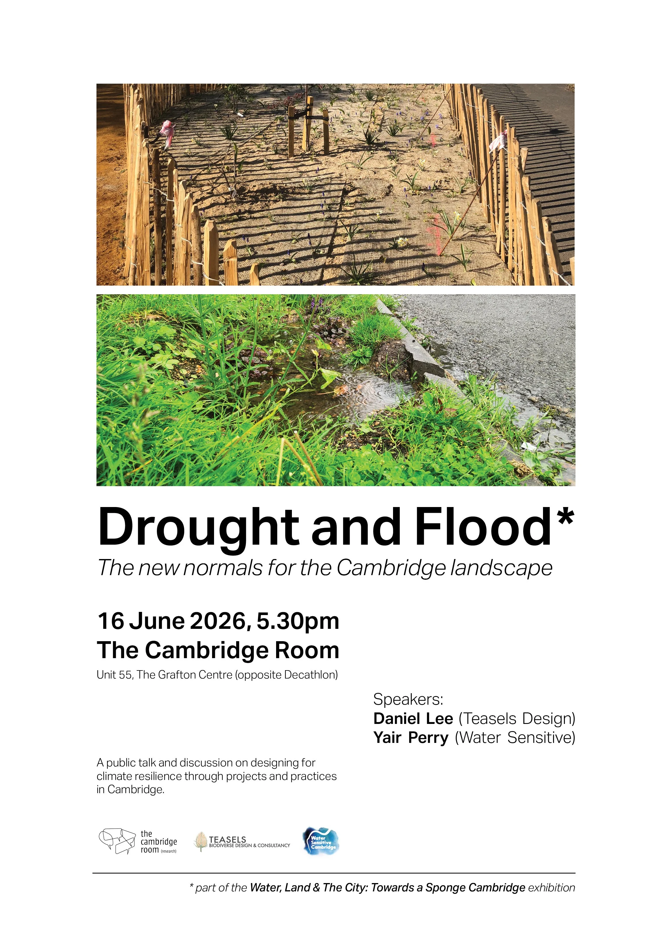 Drought and Flood: The new normals for the Cambridge landscape