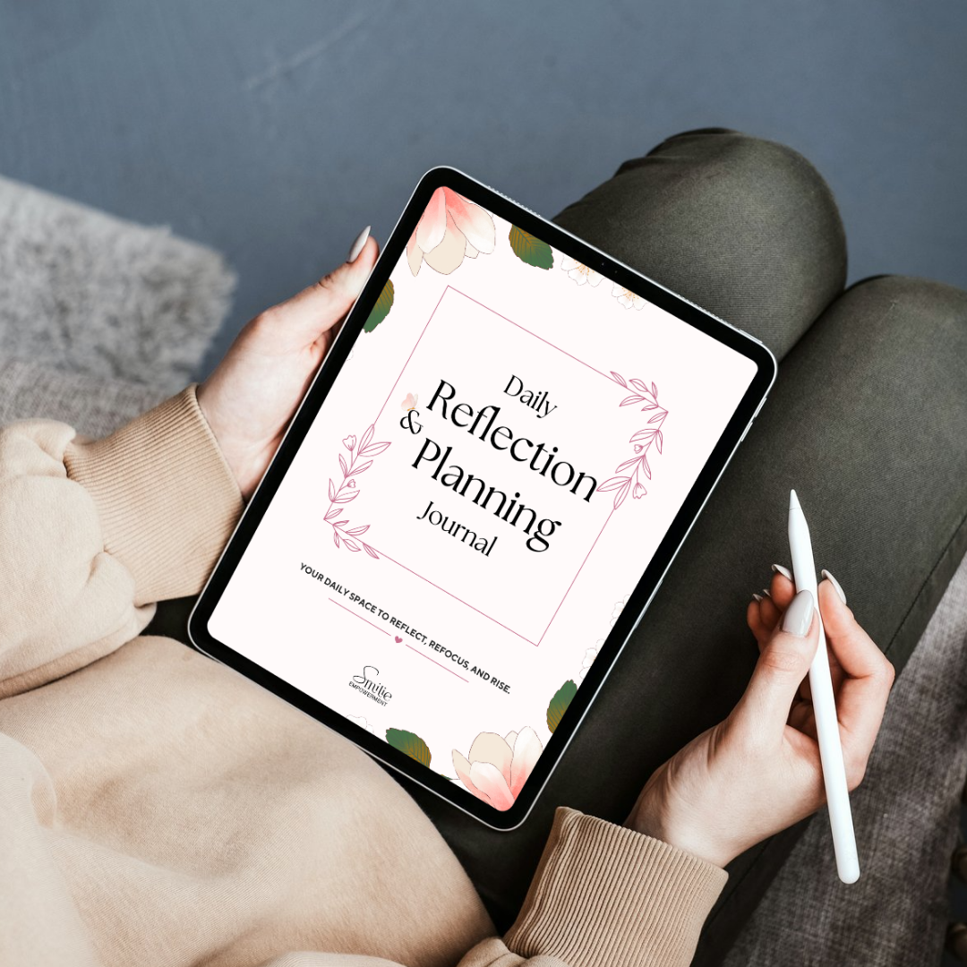 Digital Fillable Daily Reflection and Planning Journal