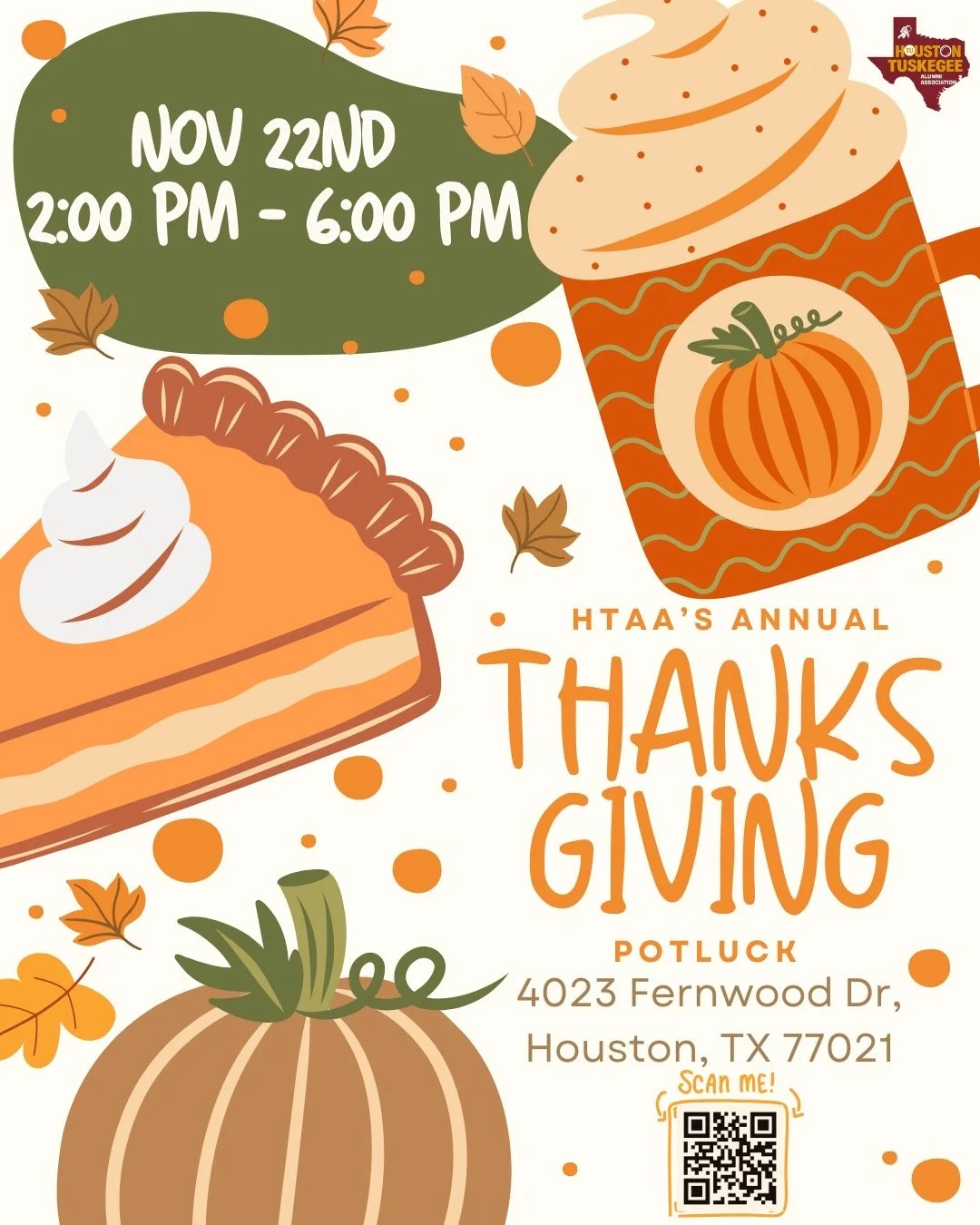 Annual HTAA Thanksgiving Potluck