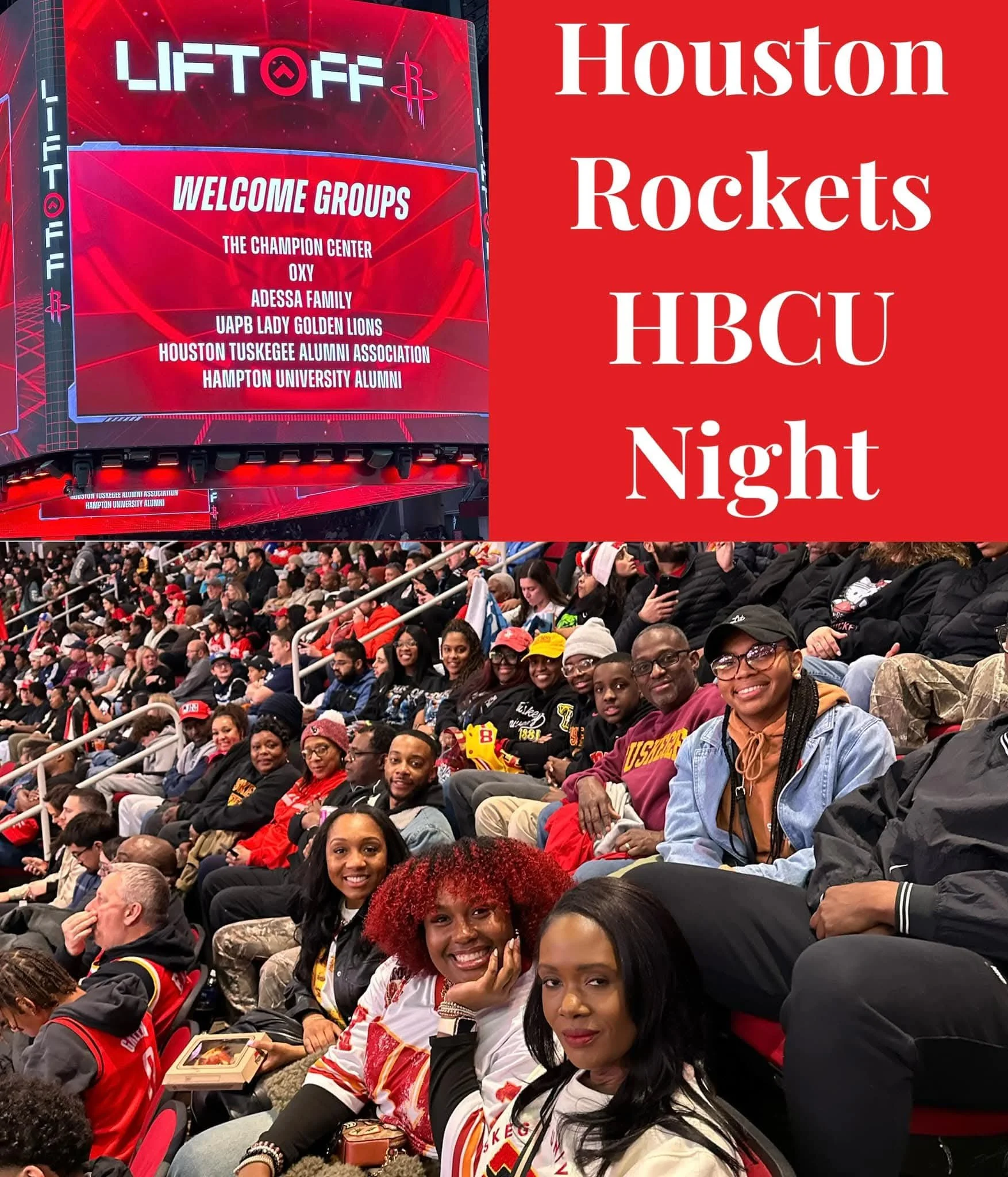 HBCU Night at the Rockets Game