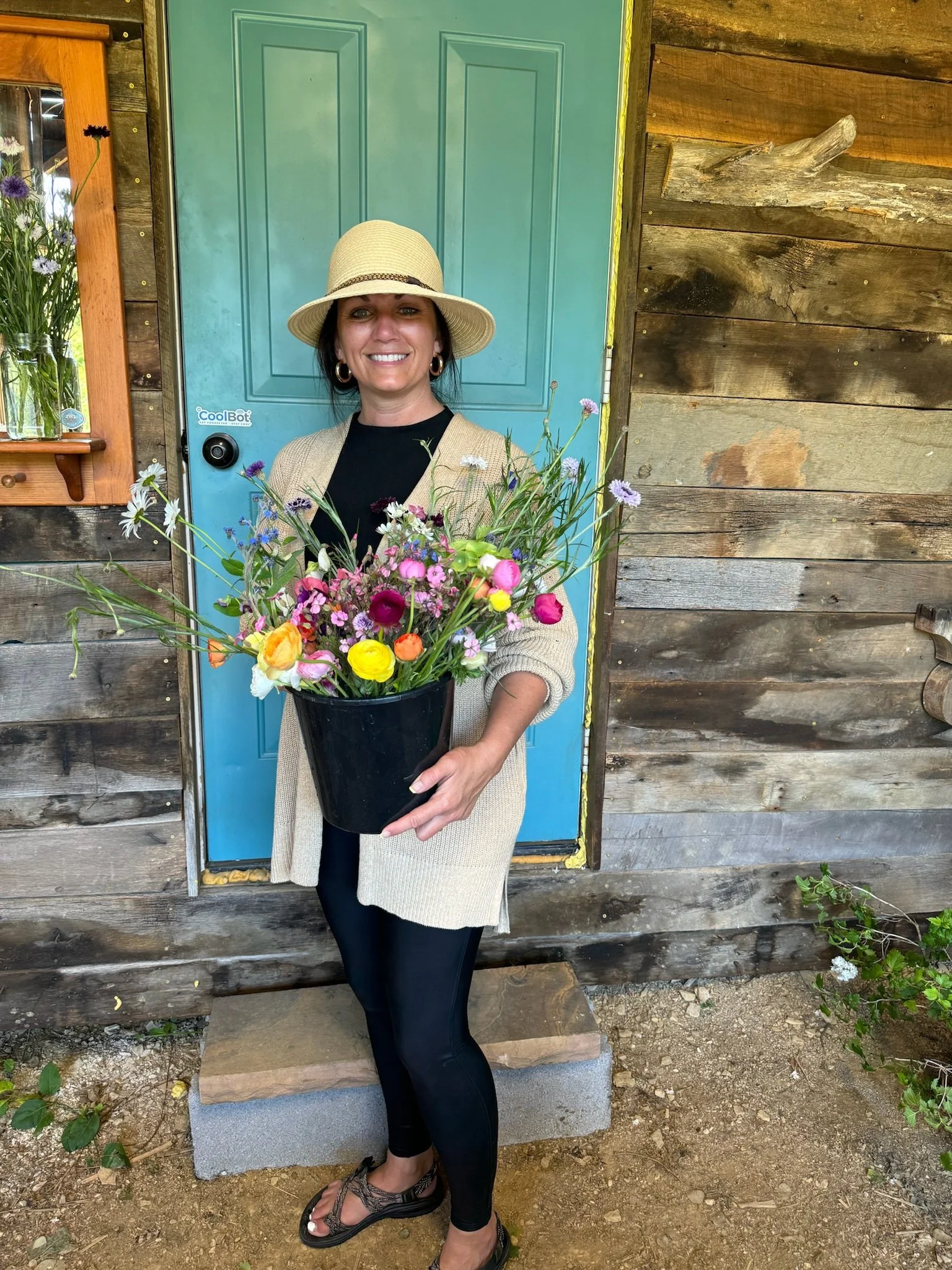 DIY Flower Buckets — Bear Creek Farm TN
