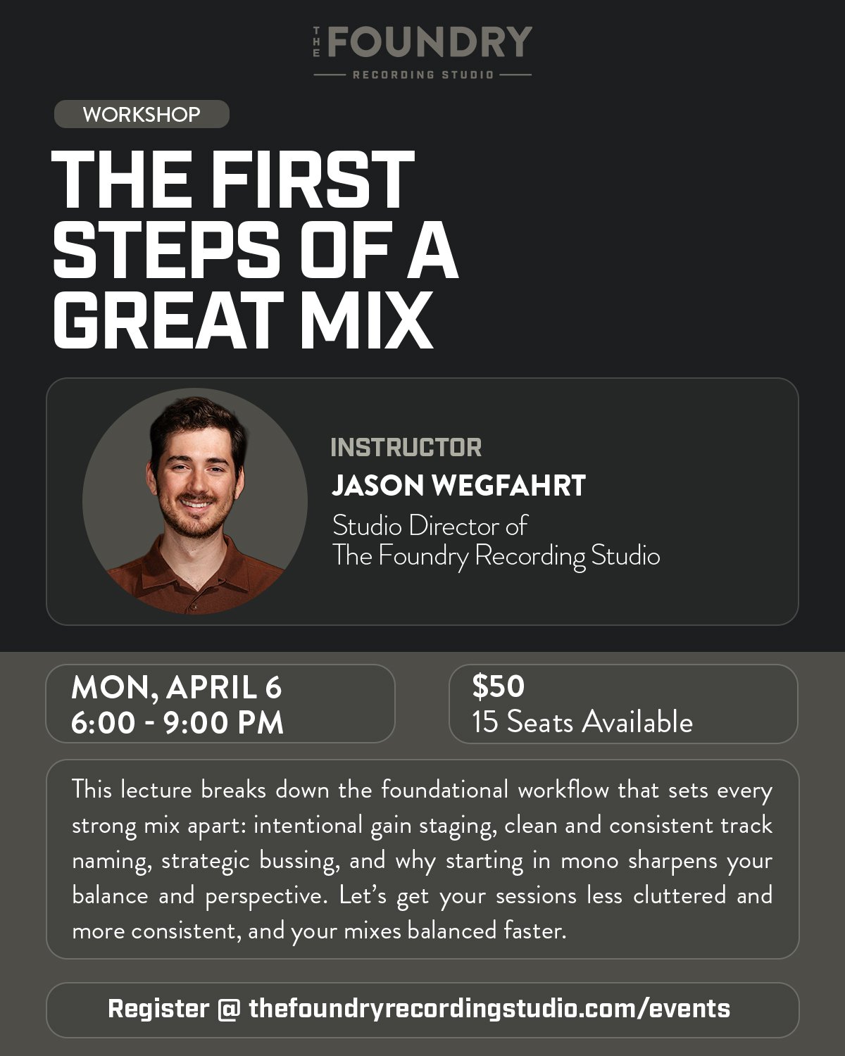 The First Steps To A Great Mix