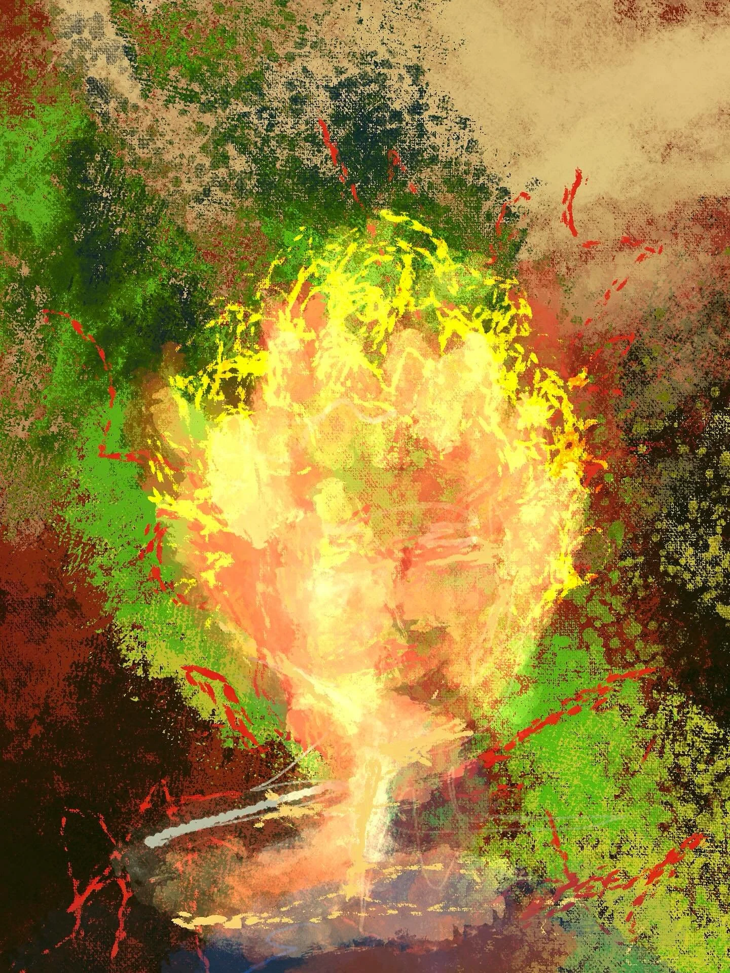 It&rsquo;s been sucha long time since I&rsquo;ve done a portrait and I think this might be my best one yet. I call it - Summer solstice.