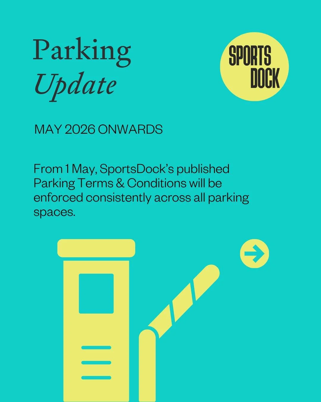 As campus car parks continue to experience high demand, updated parking signage has been installed from 30 April. 
From 1 May, SportsDock&rsquo;s published Parking Terms &amp; Conditions will be enforced consistently across all parking spaces.

Penal