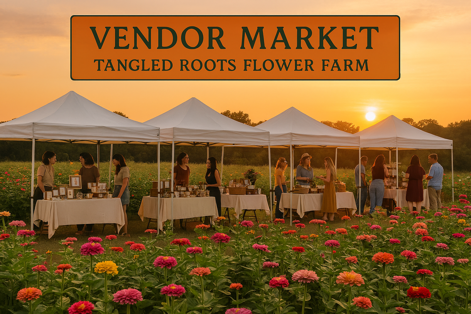 Tangled Roots Flower Farm - Vendor Night Application — www.tangledroots.llc