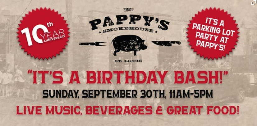 Pappy’s Smokehouse celebrates 10 years in a generous way