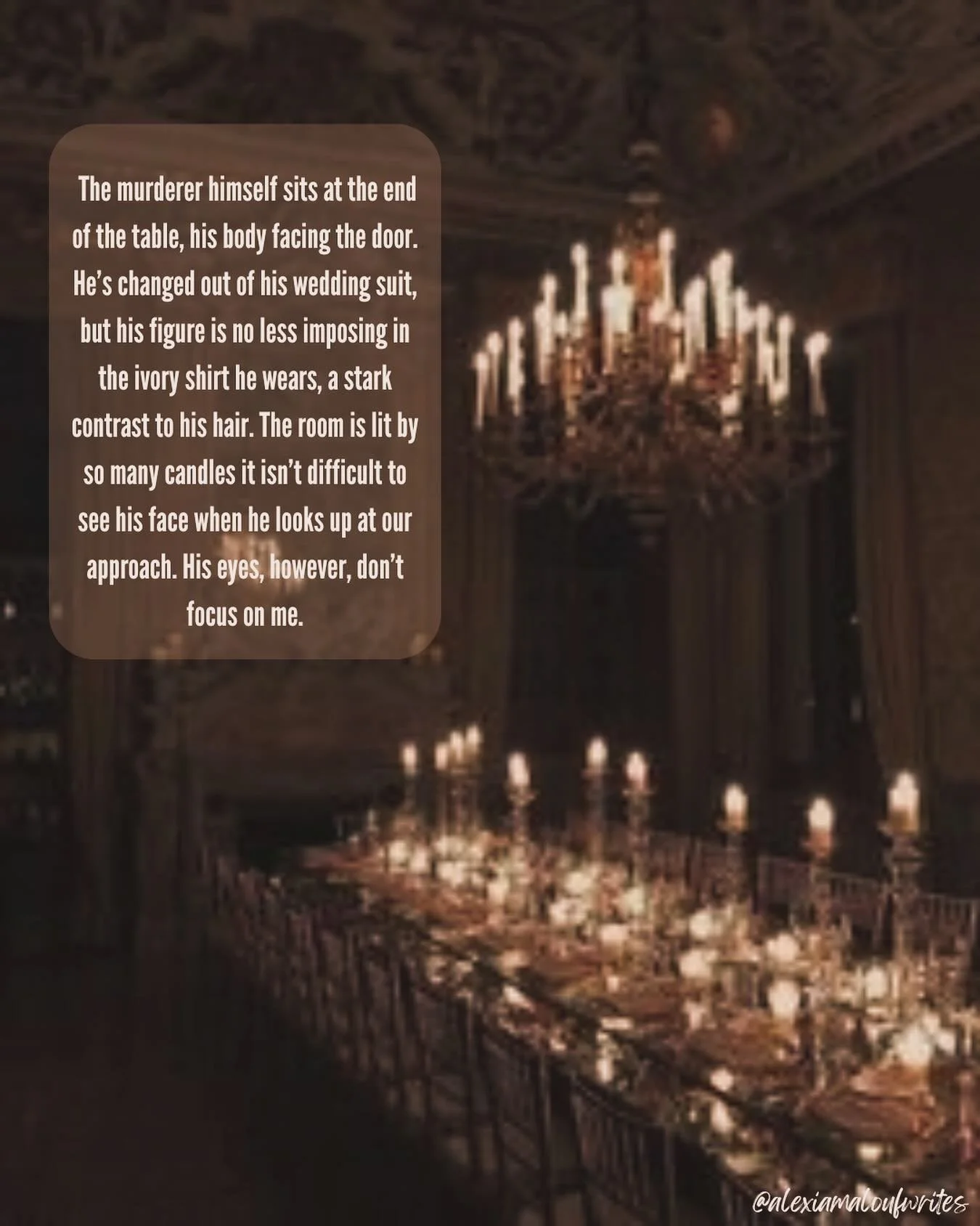 Today&rsquo;s #smoochwait prompt is to share a setting and a song for our characters&rsquo; meet cute or first kiss.

I&rsquo;ll be honest, this isn&rsquo;t exactly the setting for Gabi&rsquo;s first meeting with the mysterious La Notte, but their in