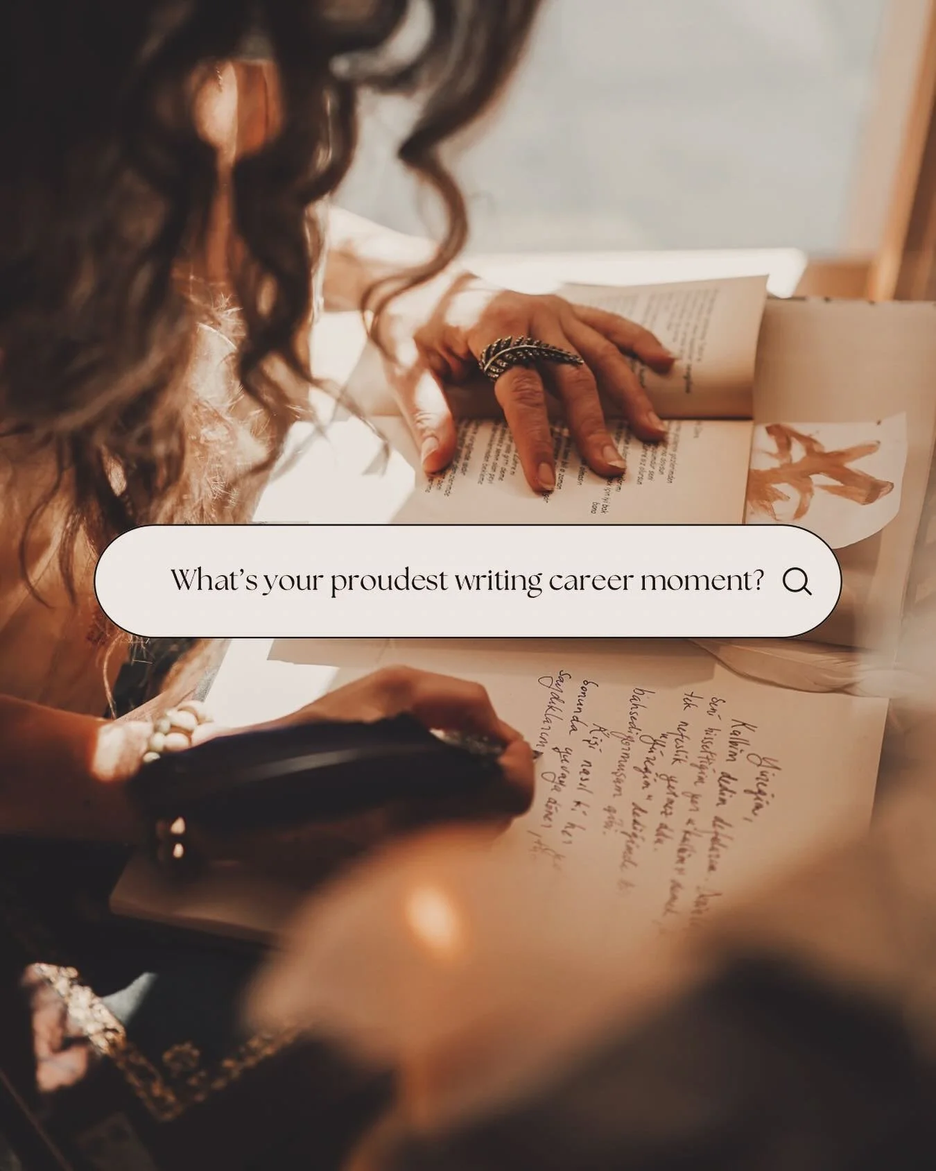 After taking the weekend off from social media, today I&rsquo;m back with another #smoochwait prompt.

When I think of what I&rsquo;m most proud of in my writing career, I have to say that it was finishing my first book. For a very long time, I had t