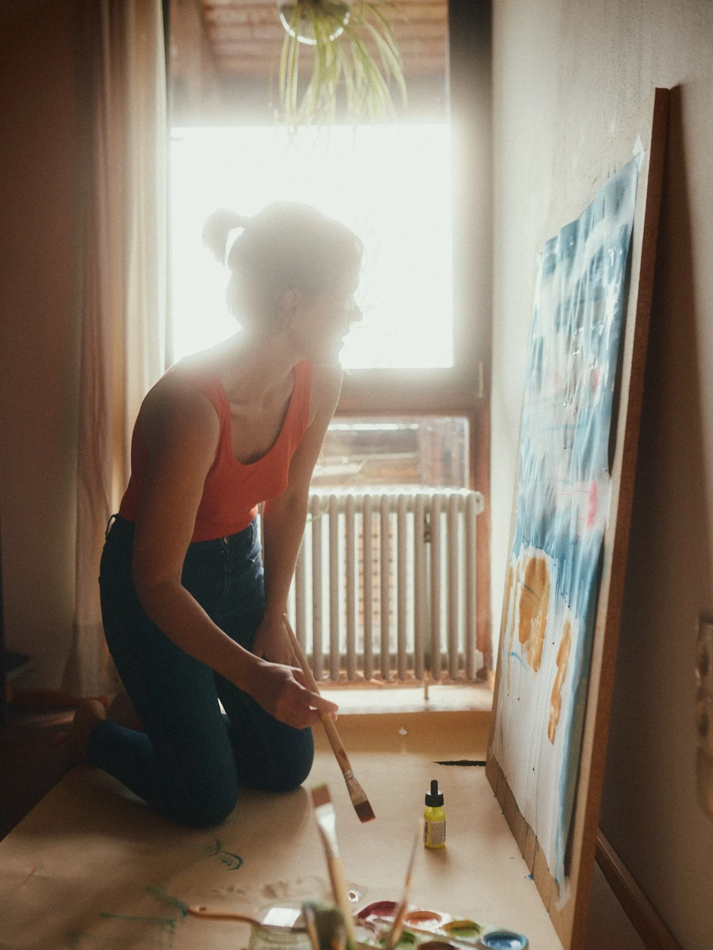 &bdquo;Humans were designed to create. This is why you get depressed when all you do is consume.&ldquo;

I&rsquo;ve been wanting to share these images for a long time. Working with Katrin @authenti.kk and watching her practice art therapy was so beau