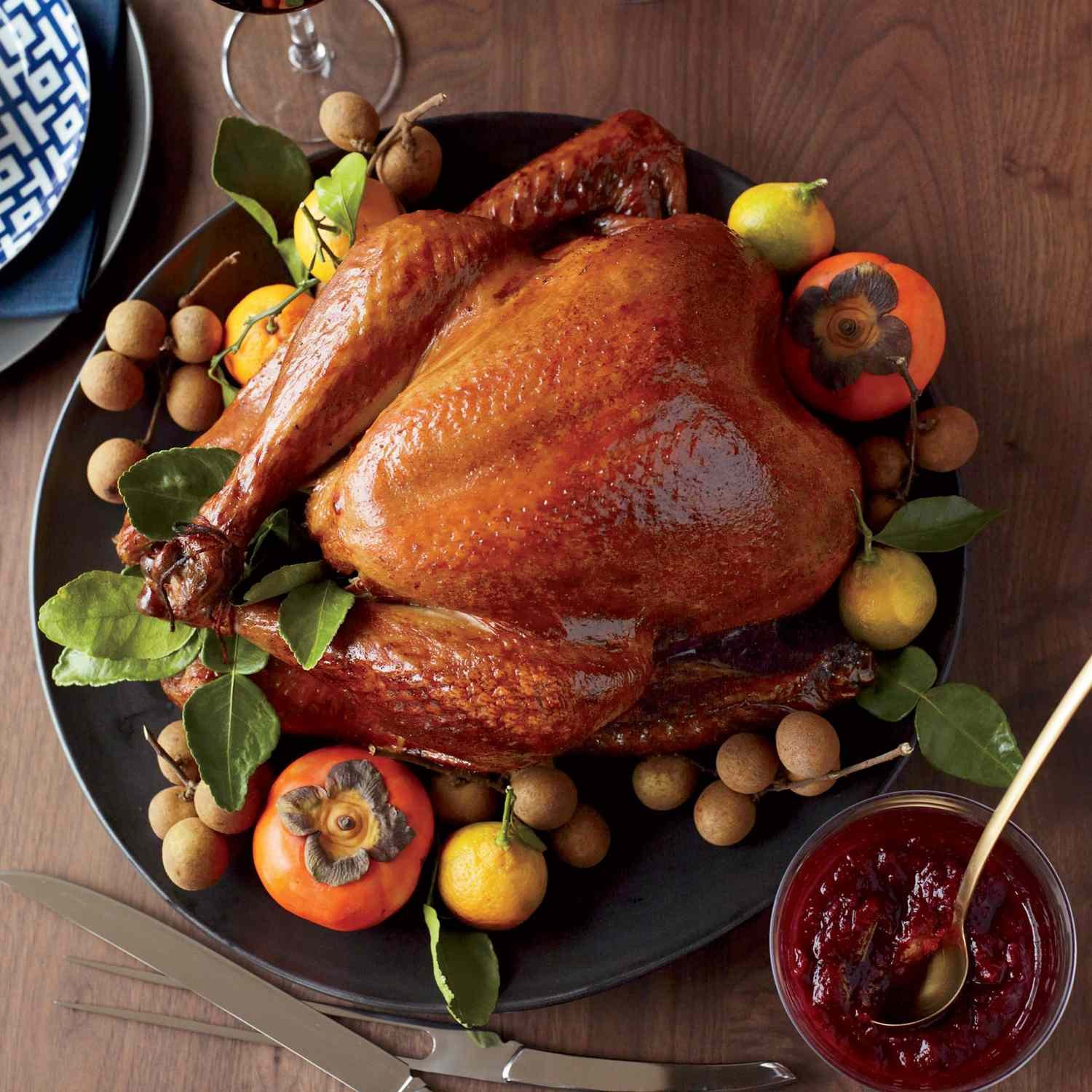 Roasted Honey Glazed Turkey