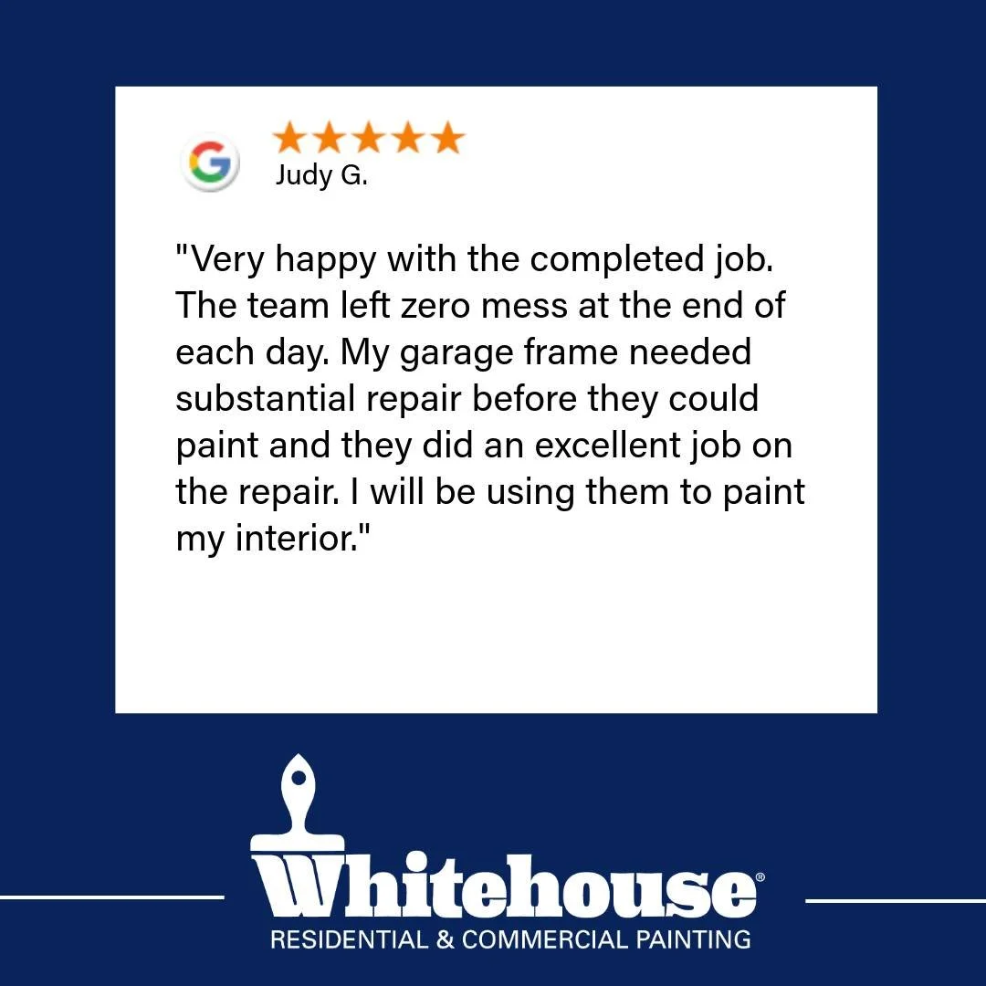 Another happy customer! ❤️ Thank you for trusting Whitehouse Residential &amp; Commercial Painting. 

If you have a painting project coming up, give us a call at (502) 425-0483 to request an estimate!