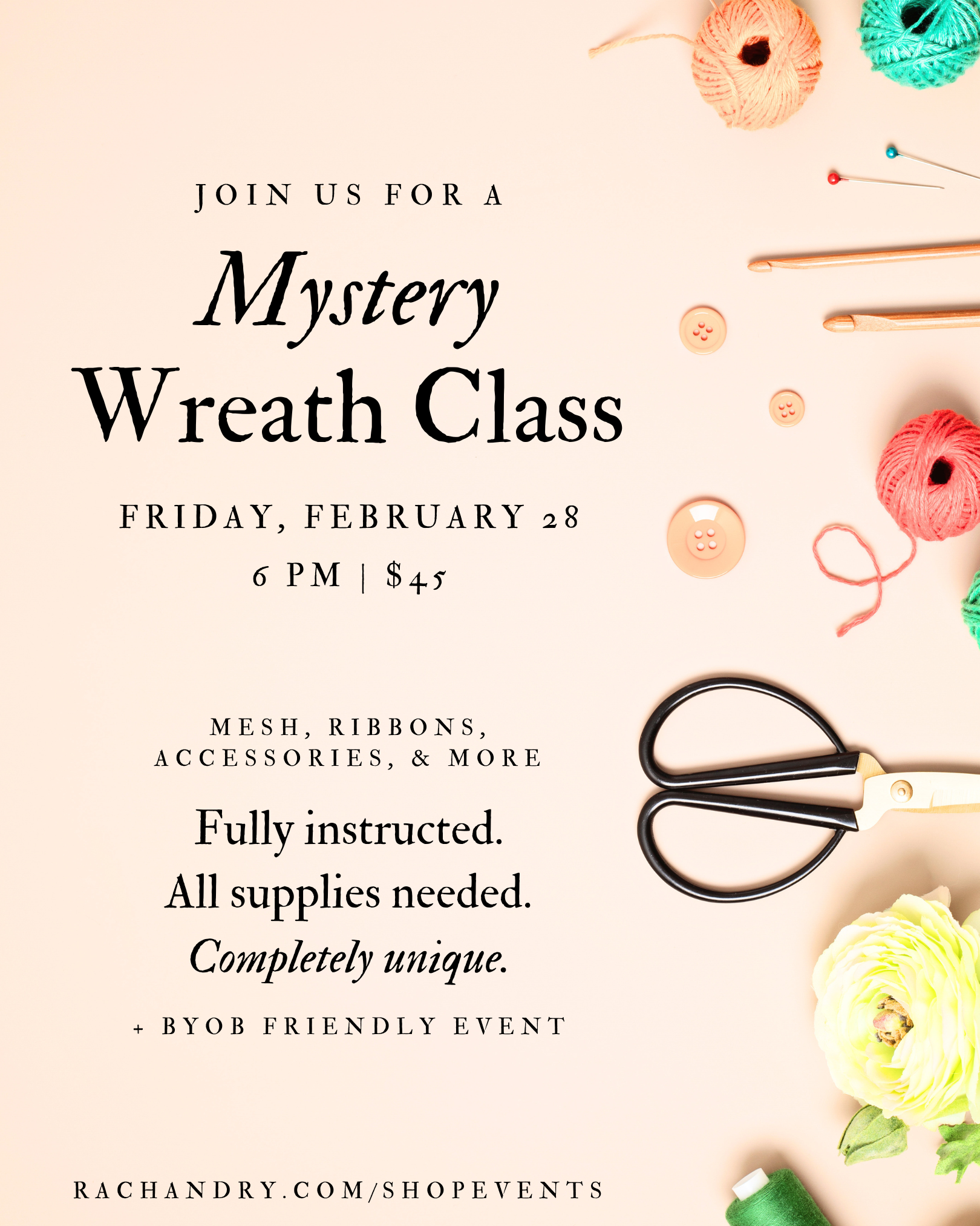 Mystery Wreath Class