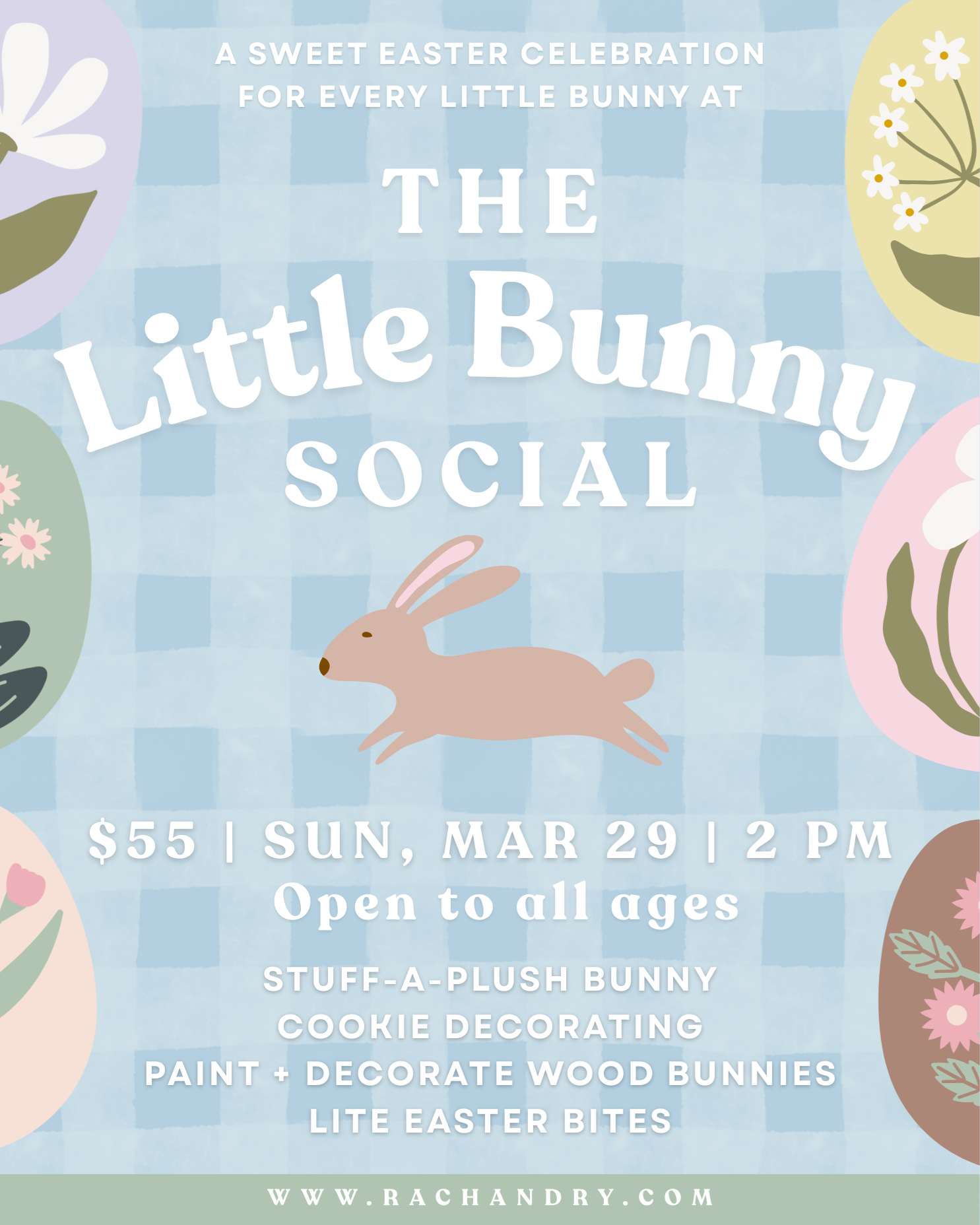 The Little Bunny Social | Kids Easter Event